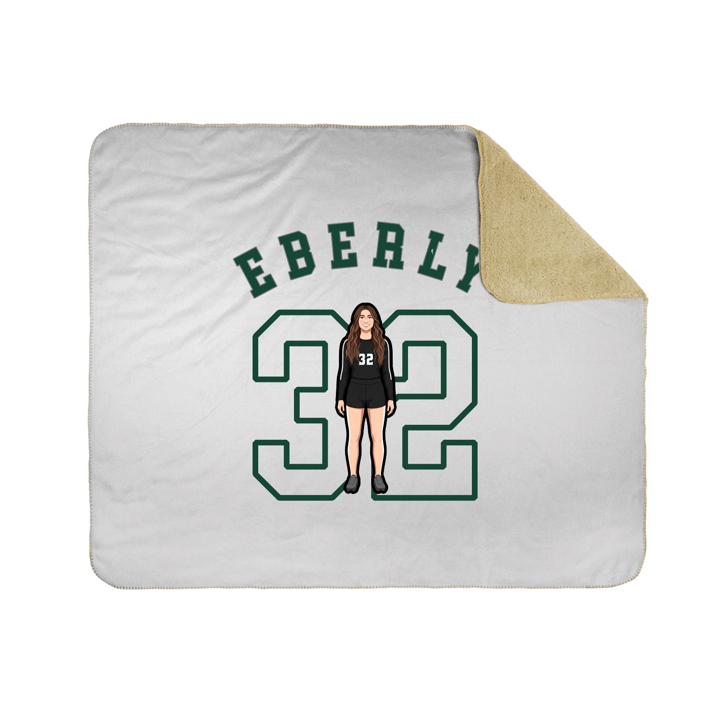 Throw Blanket — Shirsey Arch in White
