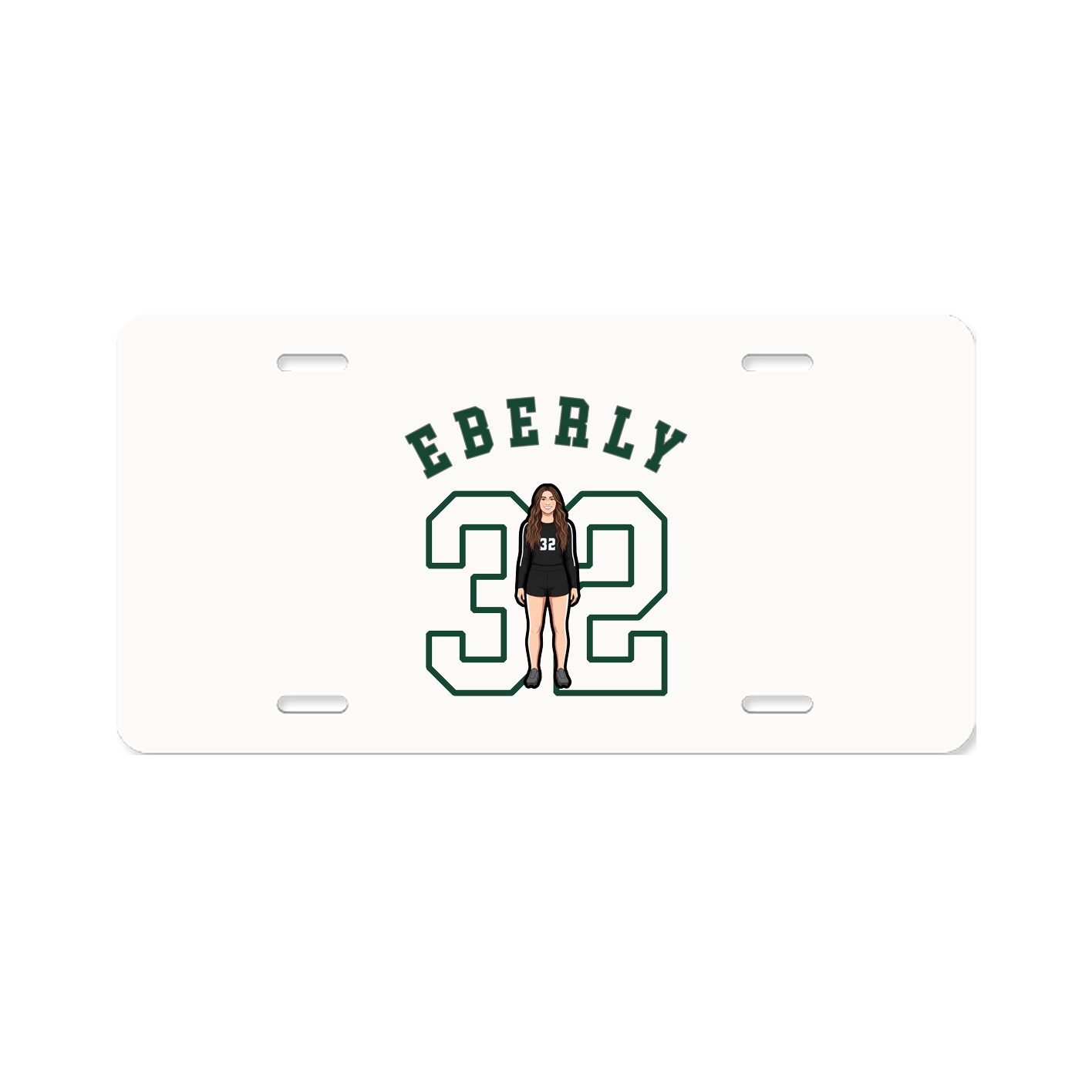 License Plate — Shirsey Arch in Classic