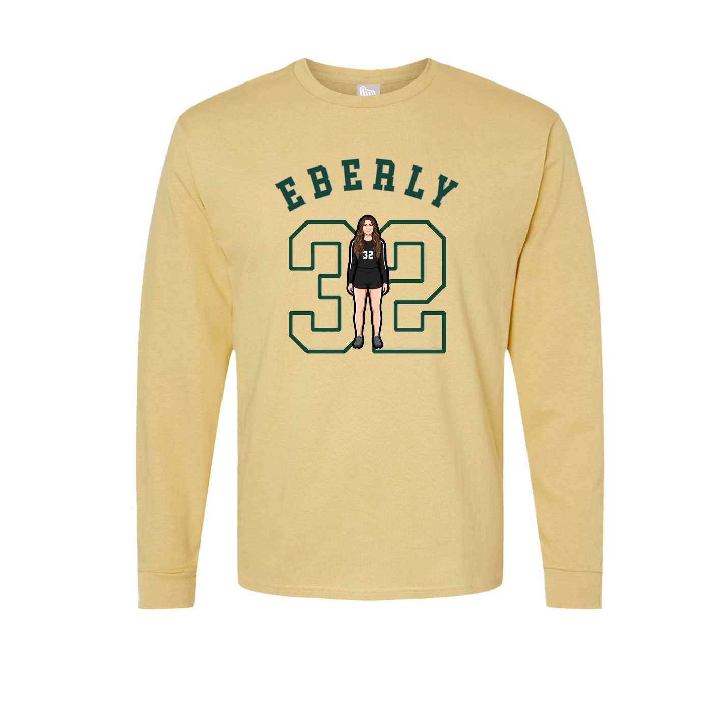 Long Sleeve Tee — Shirsey Arch in Vegas Gold