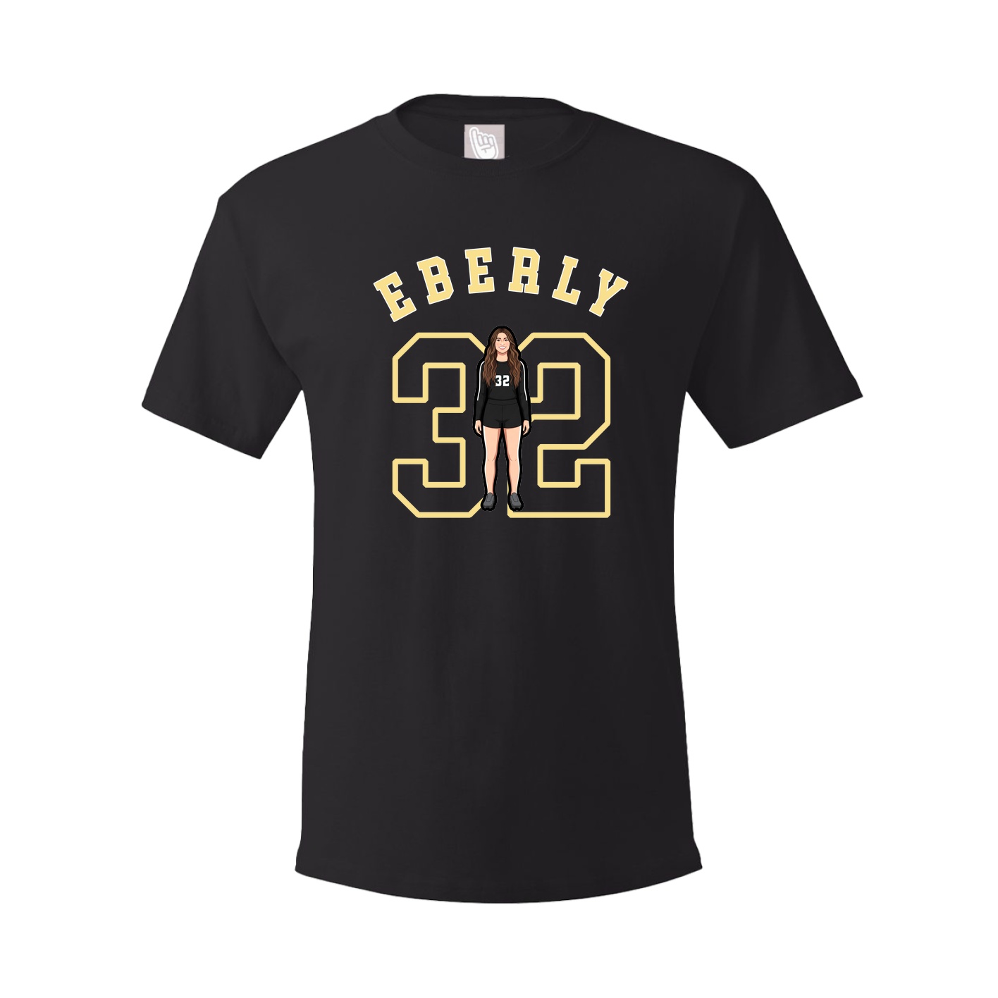 Youth Tee — Shirsey Arch in Black