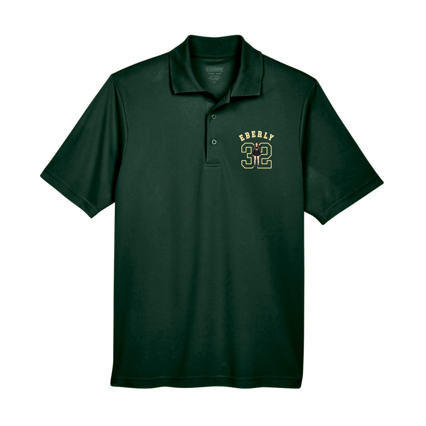 Performance Polo — Shirsey Arch in Green
