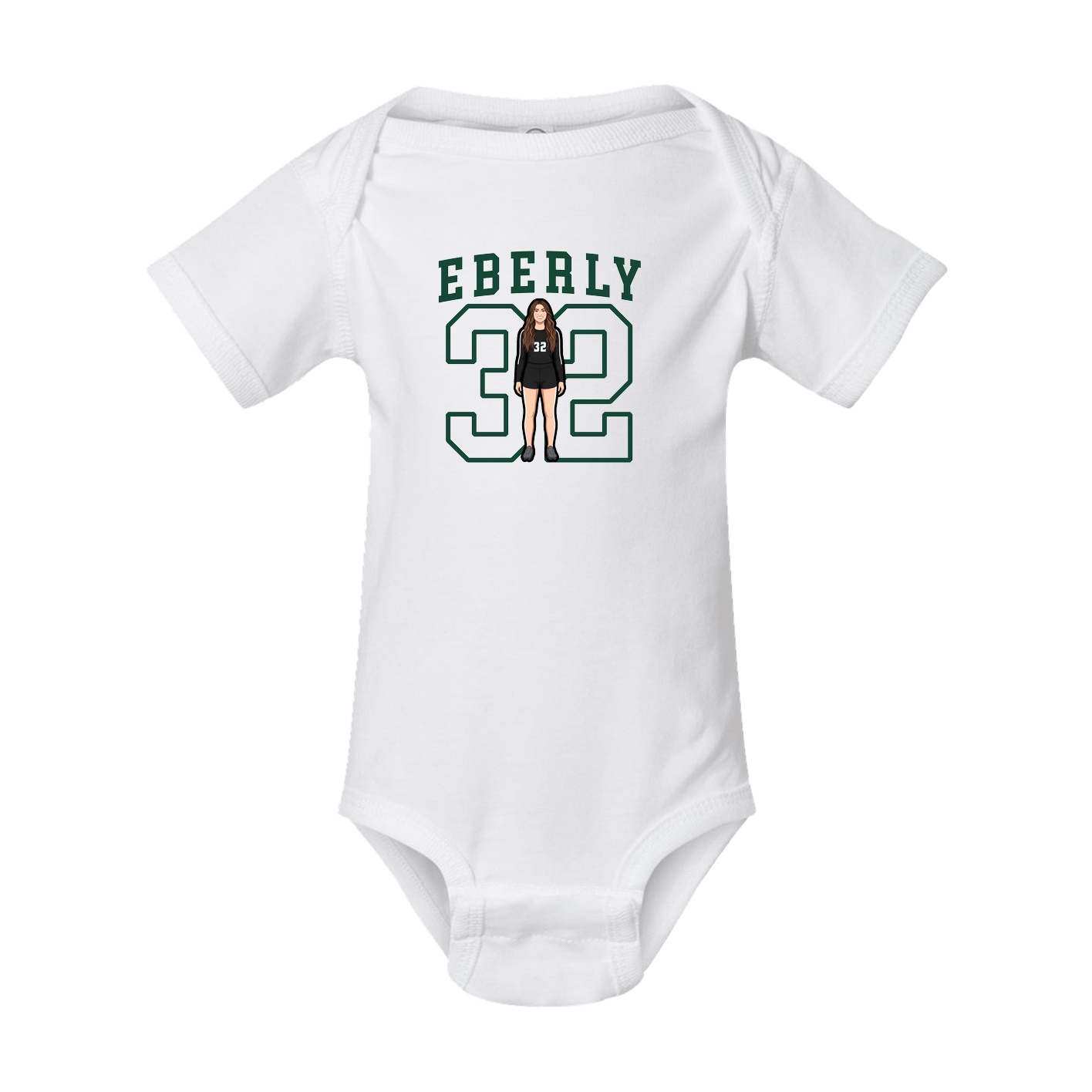 Baby Onesie — Shirsey in White