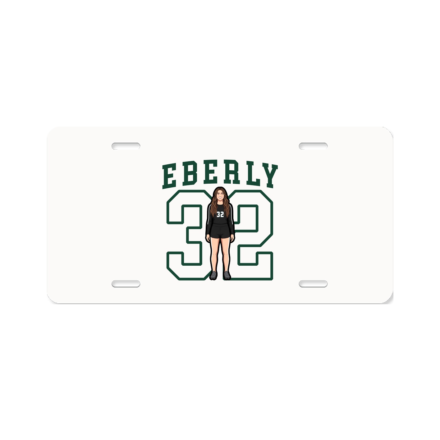License Plate — Shirsey in Classic