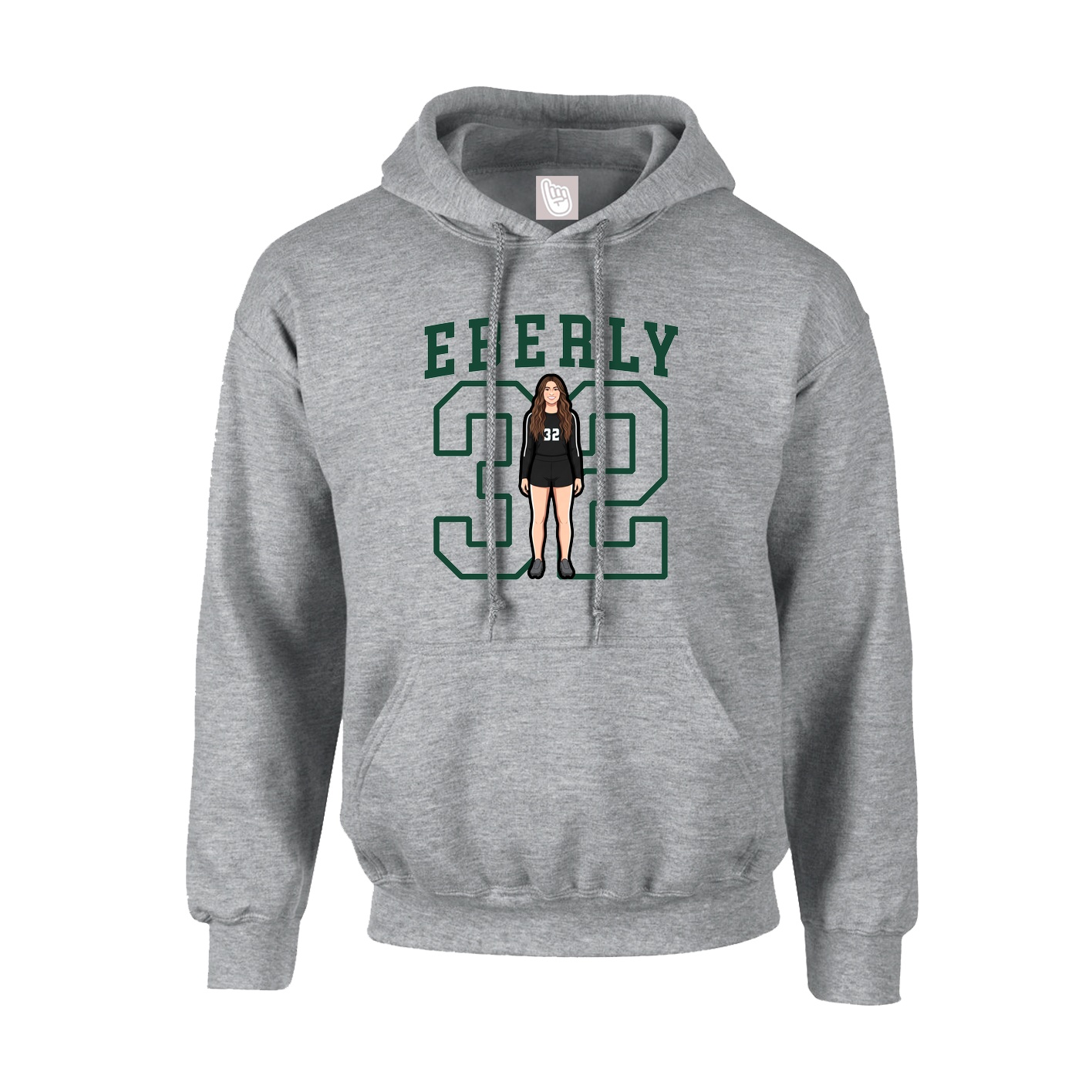 Youth Hoodie — Shirsey in Grey