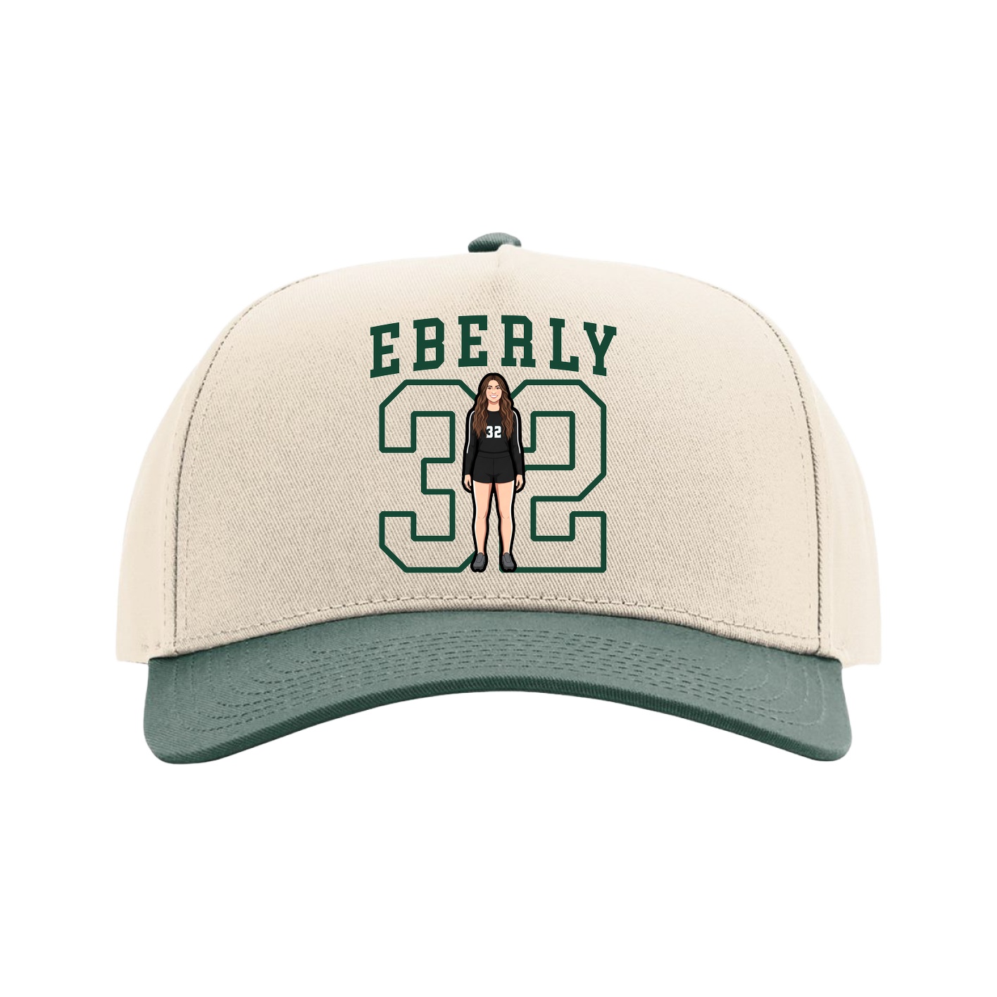 Full Fabric Five-Panel Champ Cap