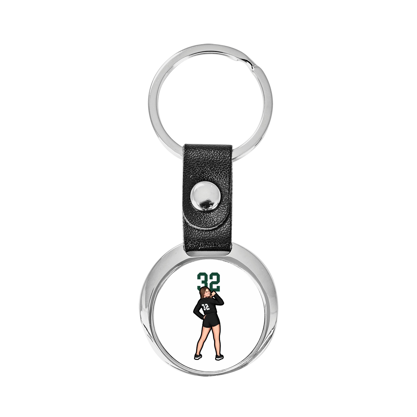 Key Chain — Number Top in Classic