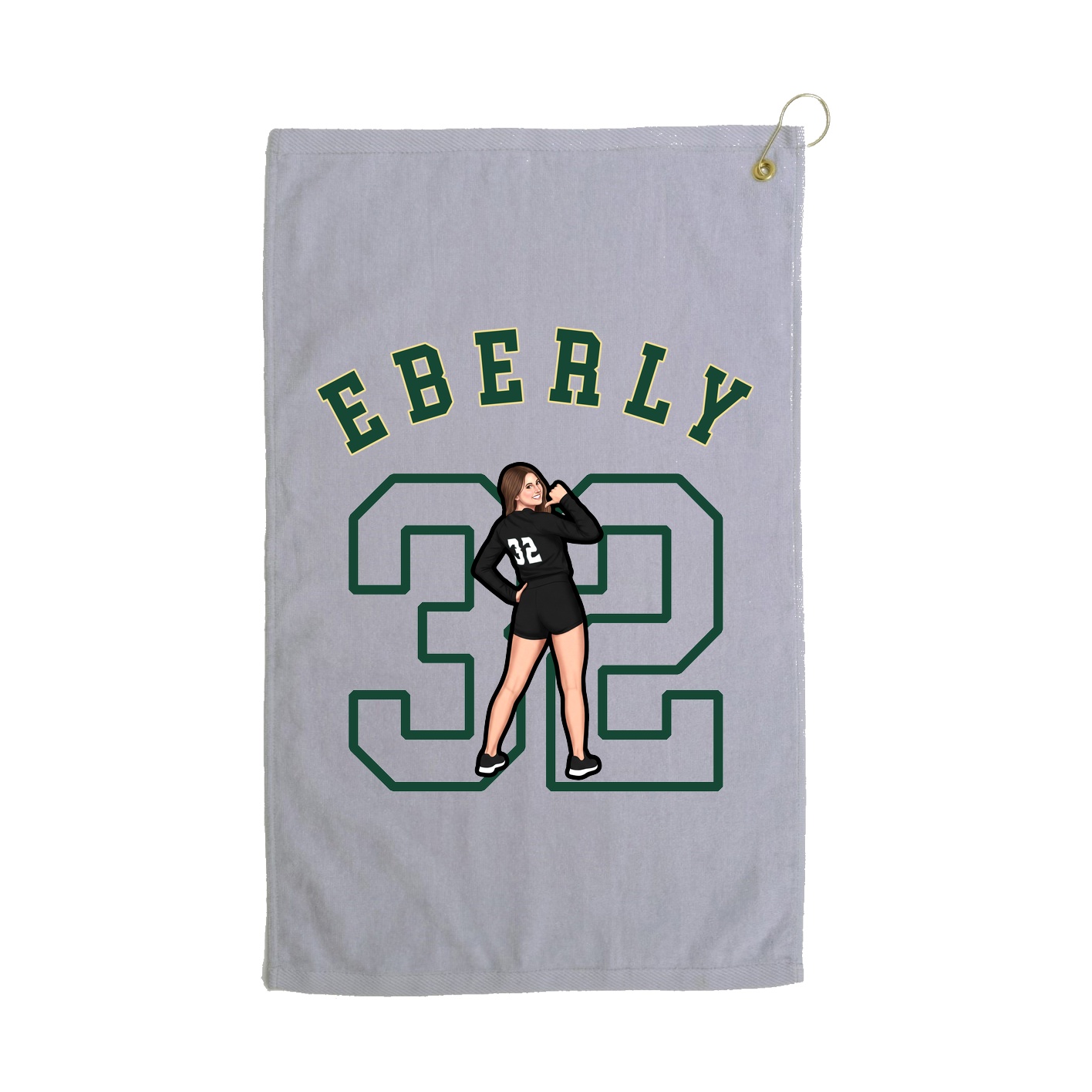 Terry Velour Golf Towel