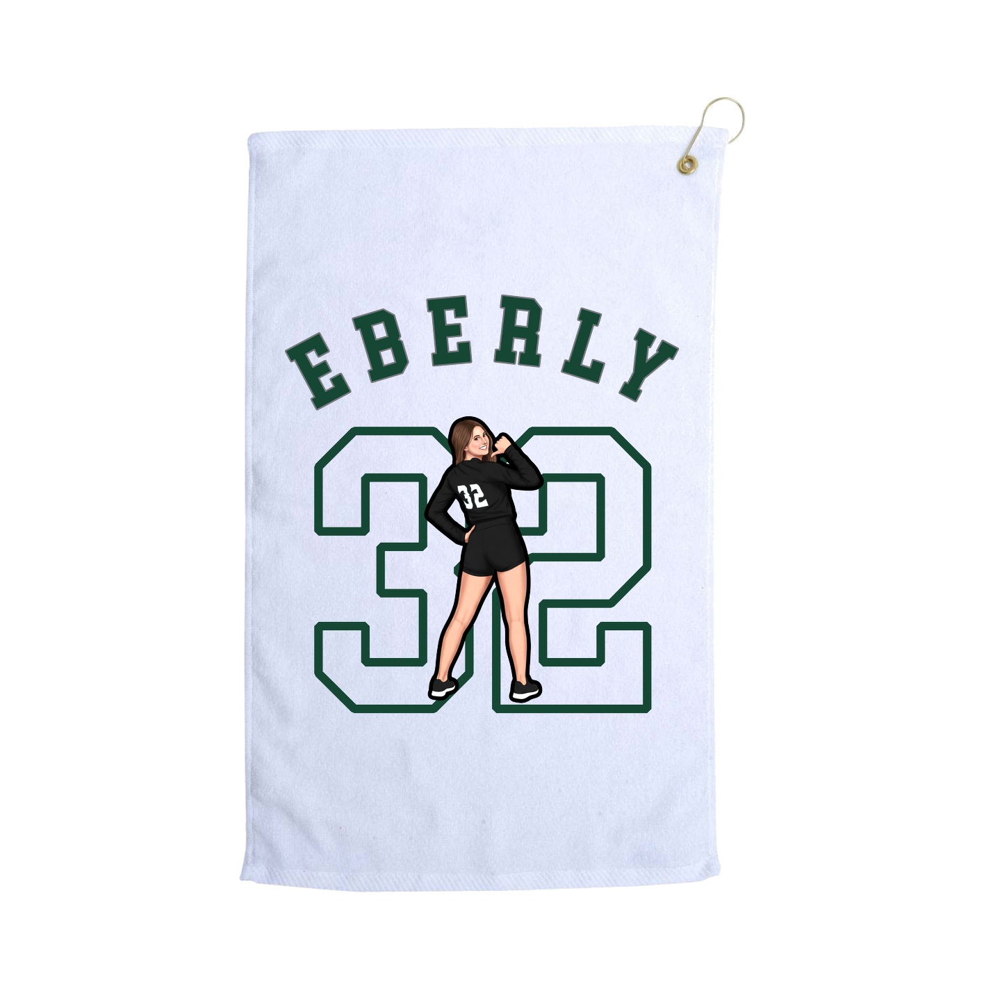 Terry Velour Golf Towel