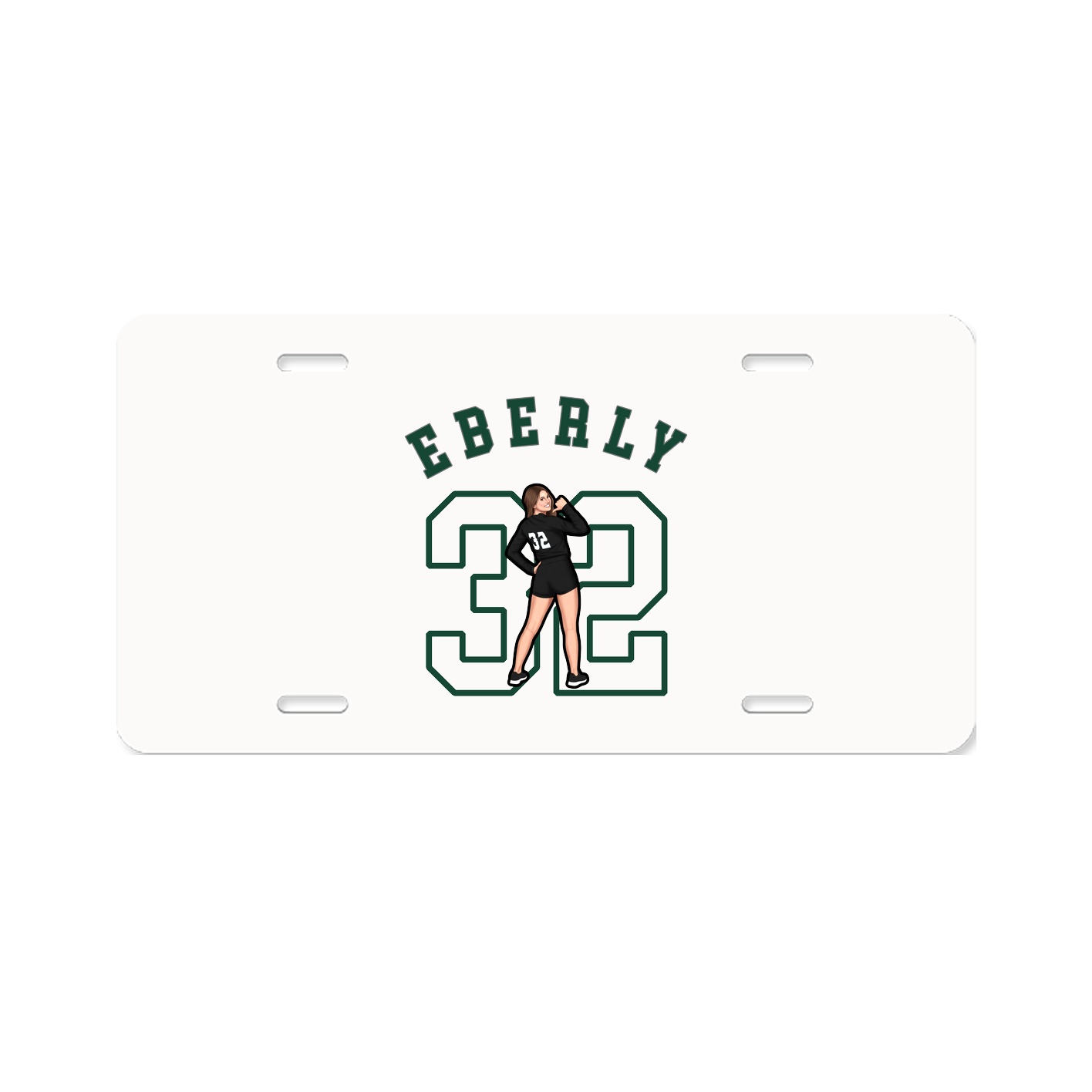 License Plate — Shirsey Arch in Classic