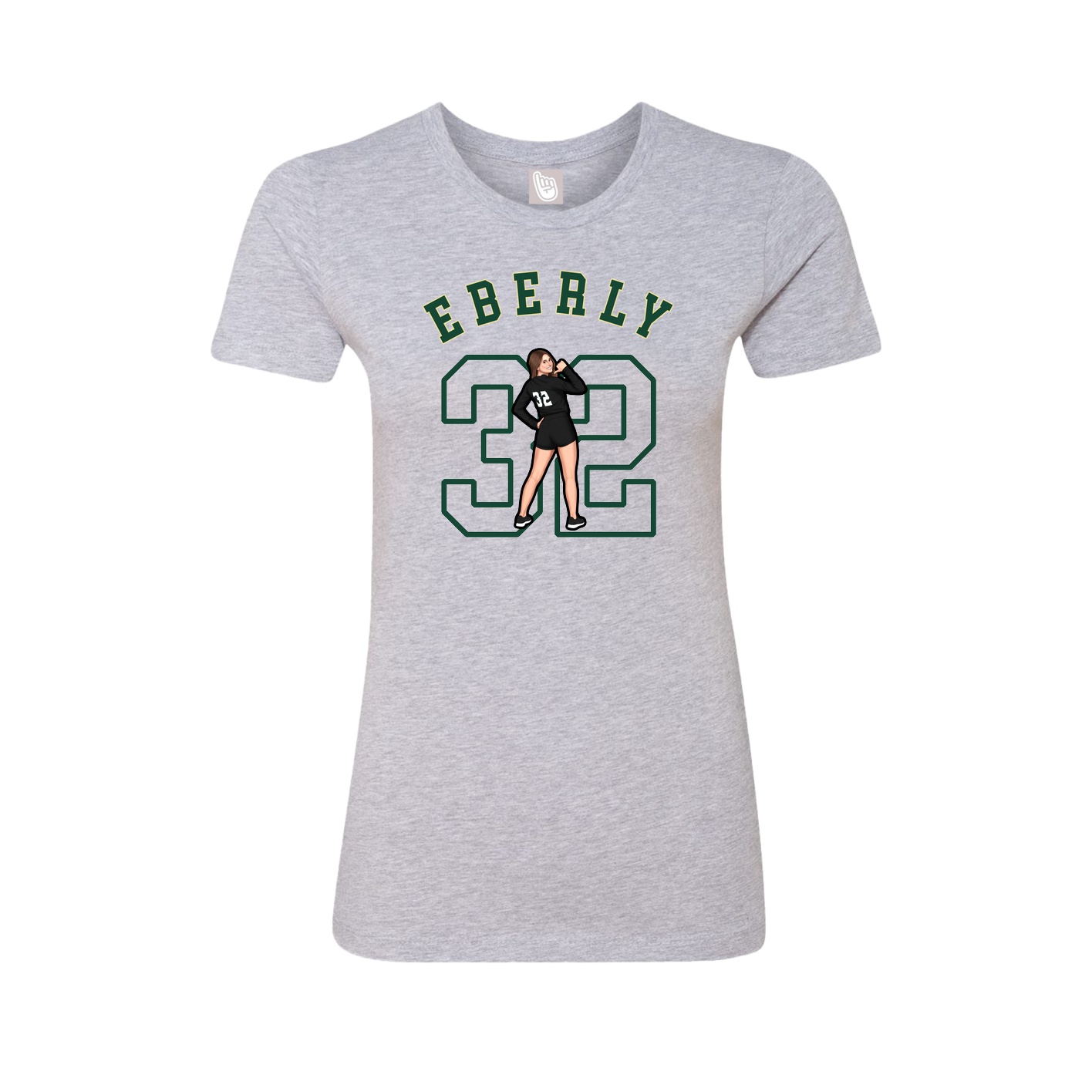 Womens Tee — Shirsey Arch in Grey