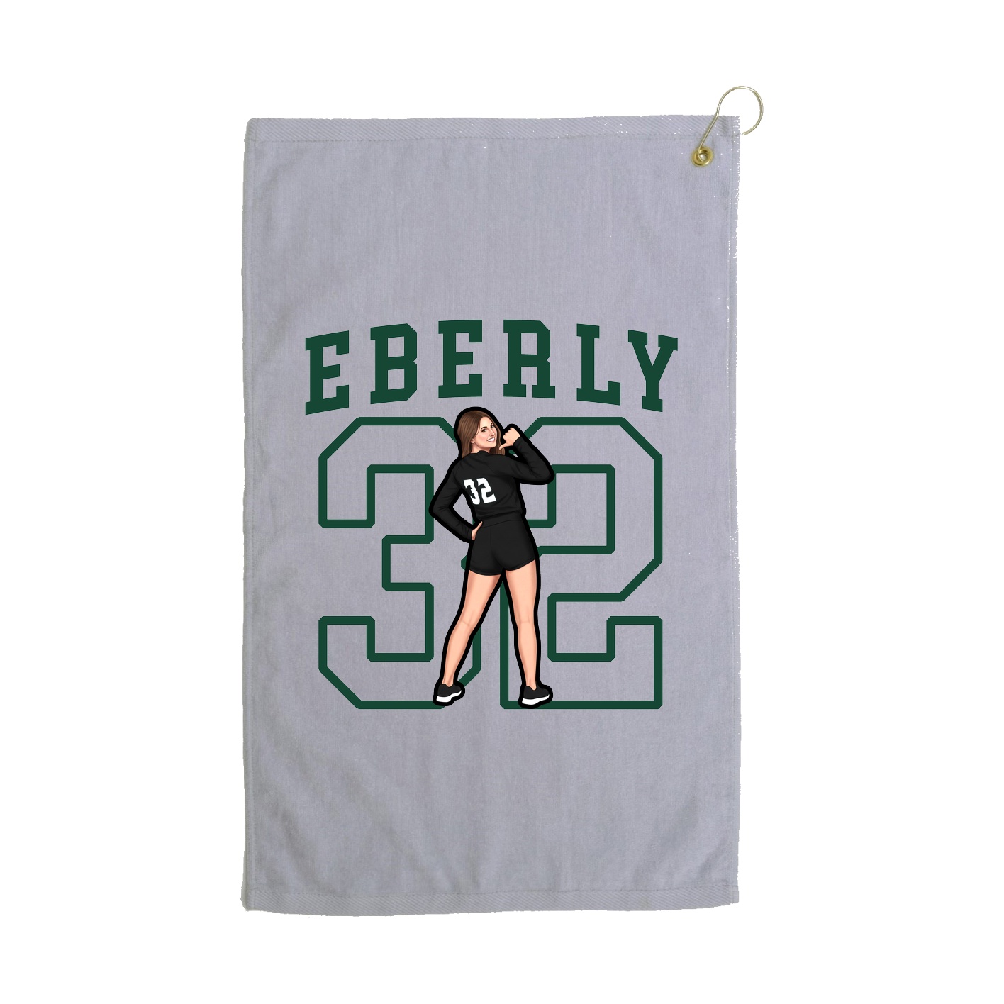 Golf Towel — Shirsey in Grey