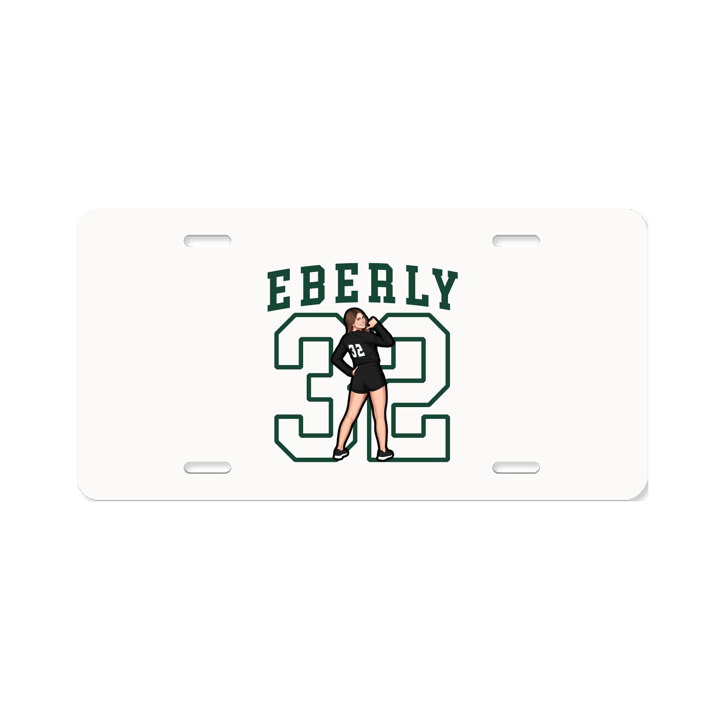 Aluminum License Plate