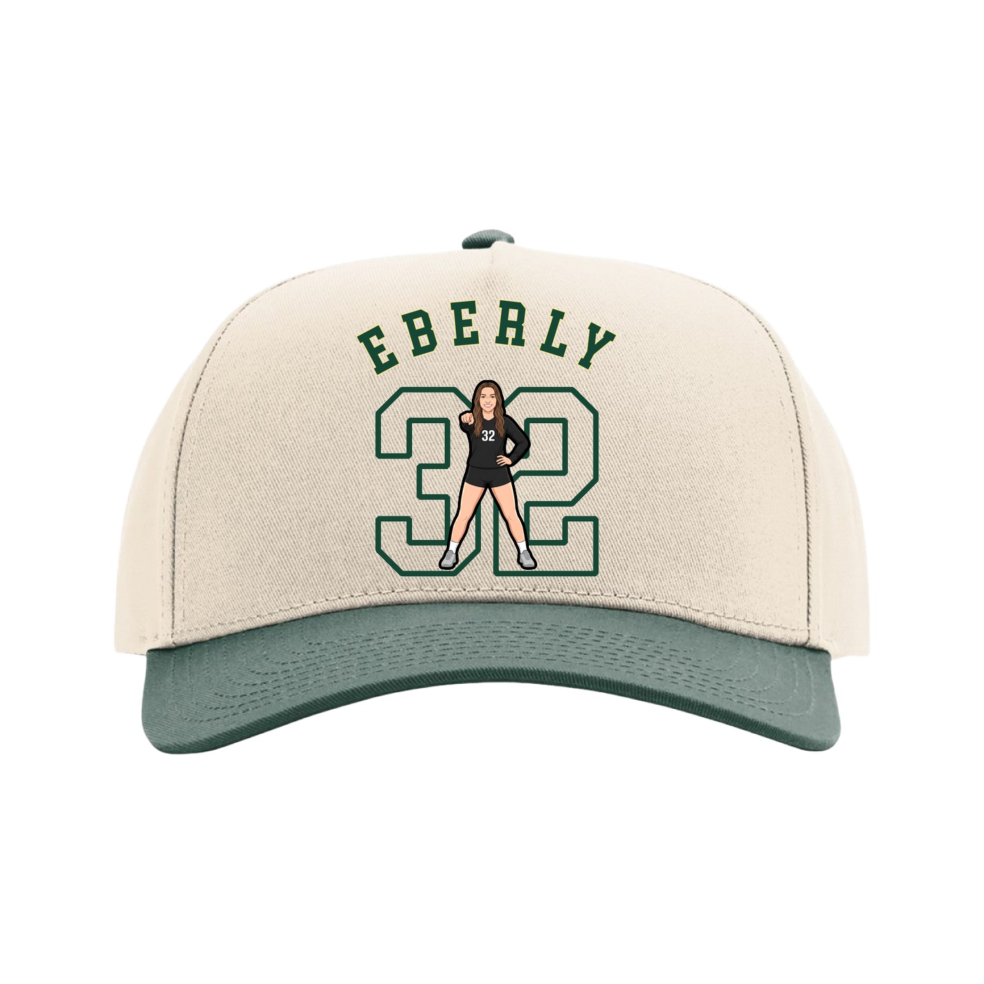 Full Fabric Five-Panel Champ Cap