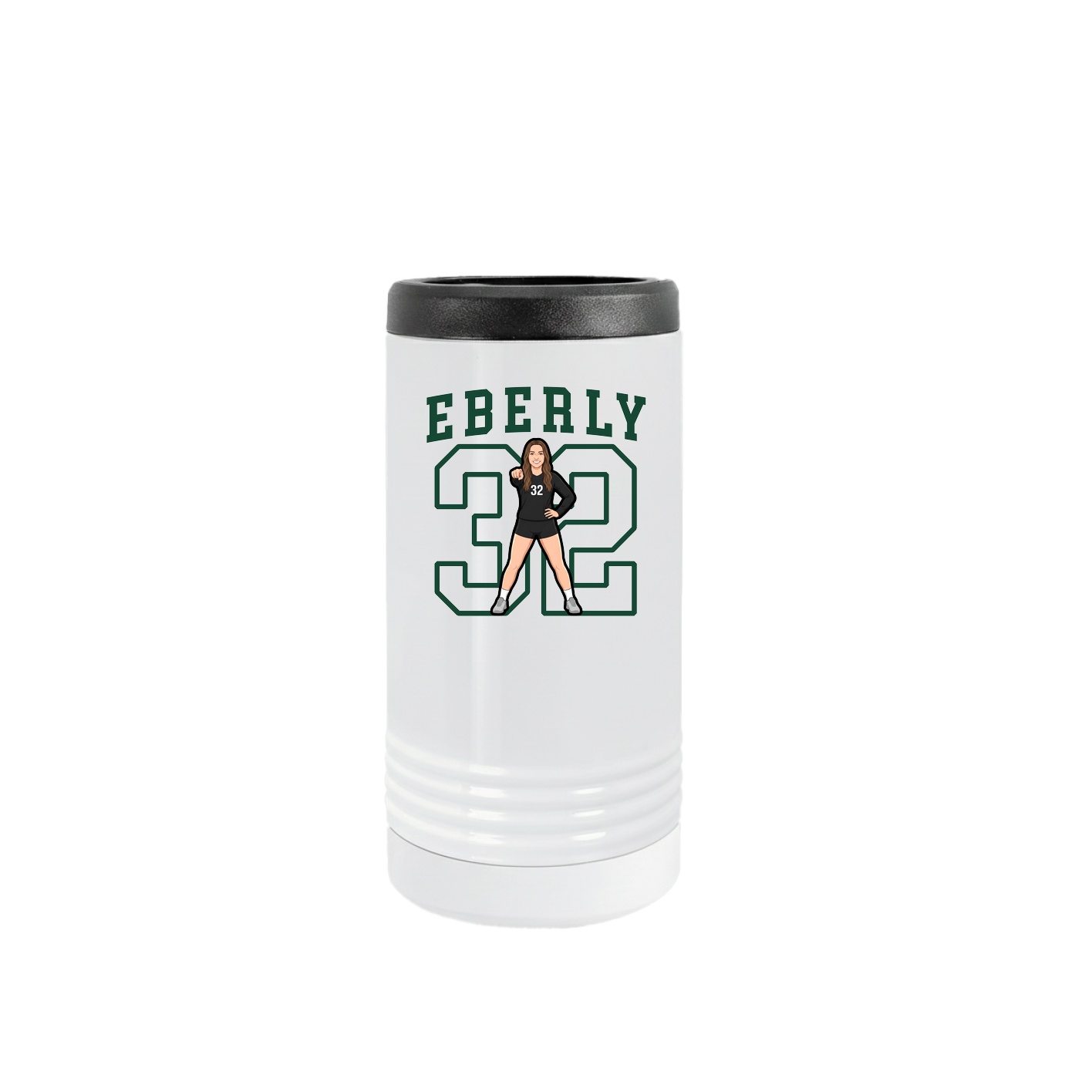 Slim Beverage Holder — Shirsey in White