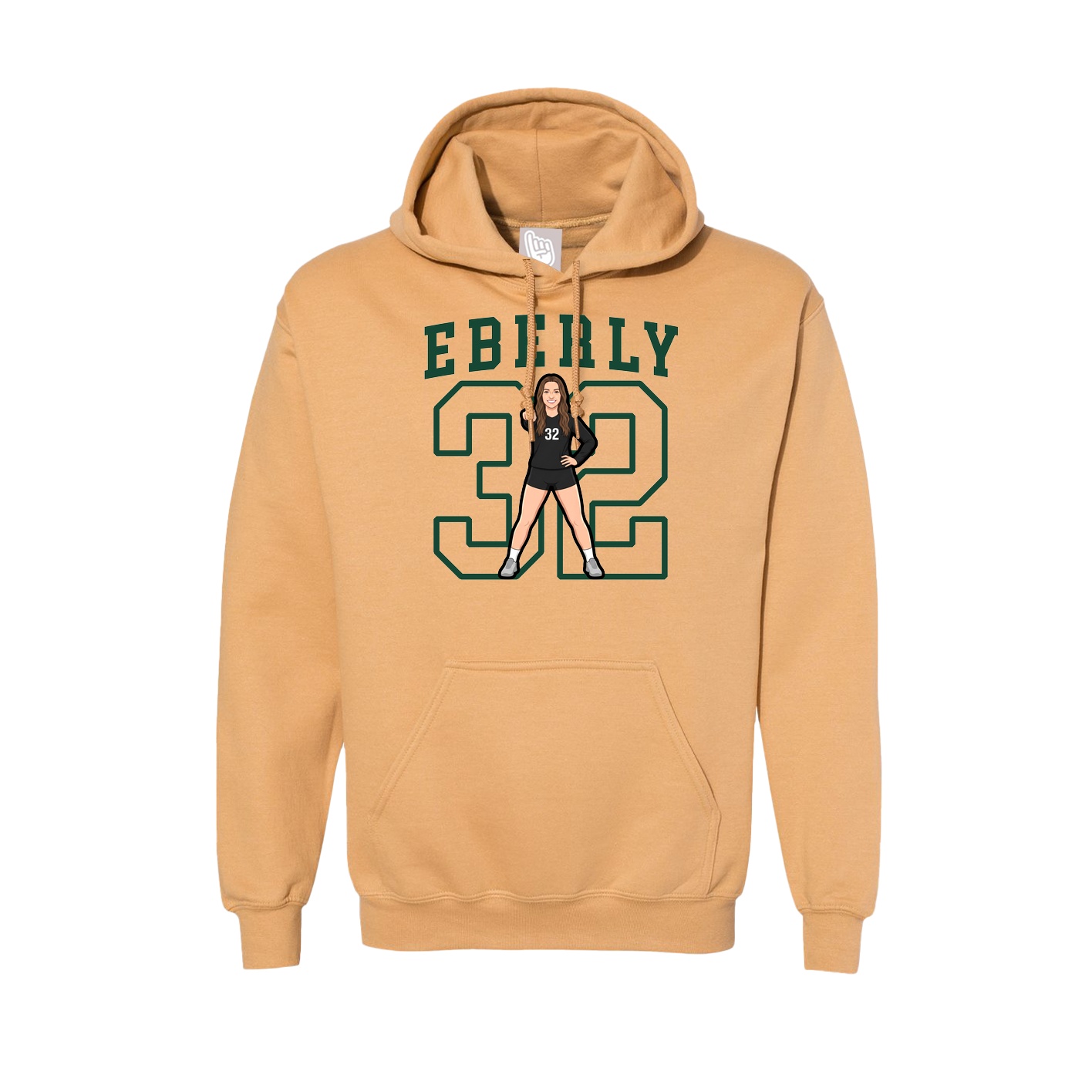Hoodie — Shirsey in Vegas Gold