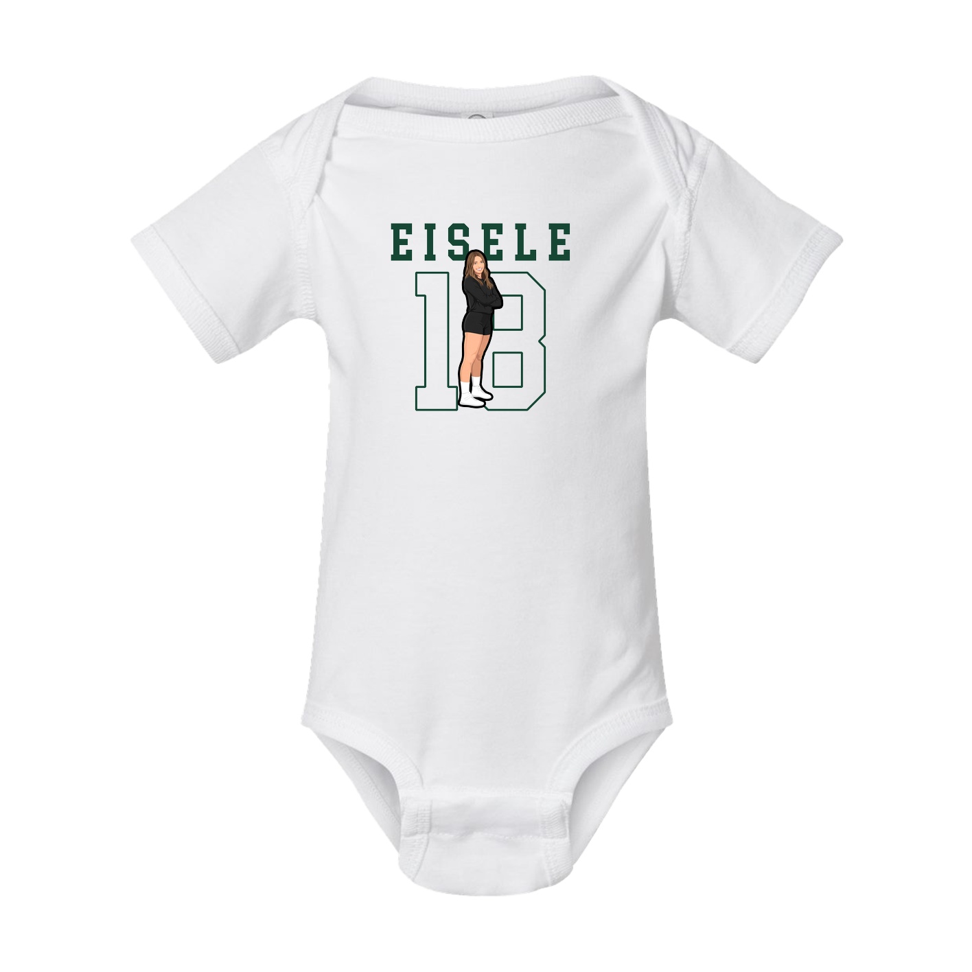 Baby Onesie — Shirsey in White