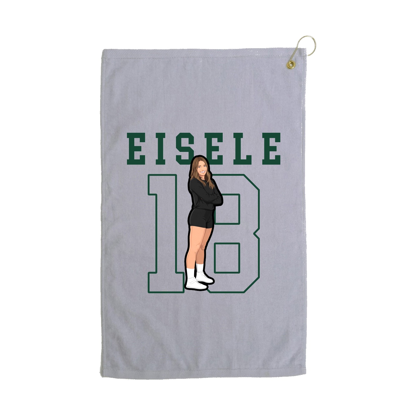 Golf Towel — Shirsey in Grey