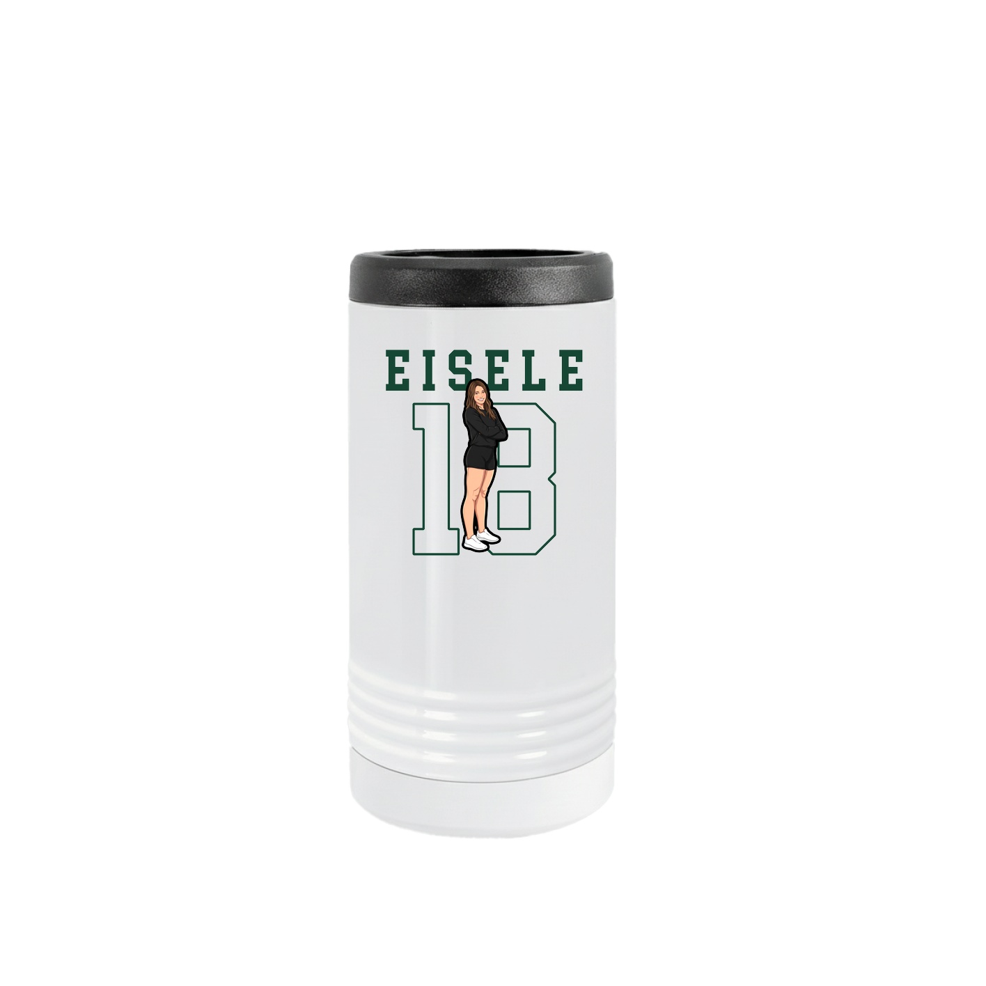 Slim Beverage Holder — Shirsey in White