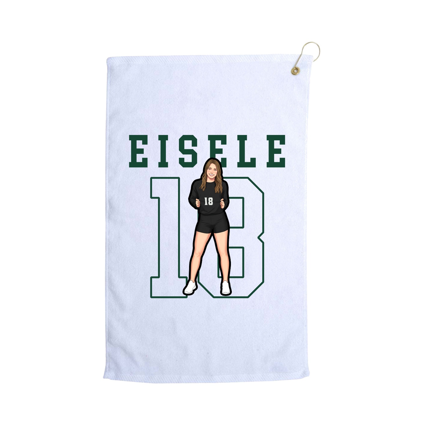 Terry Velour Golf Towel