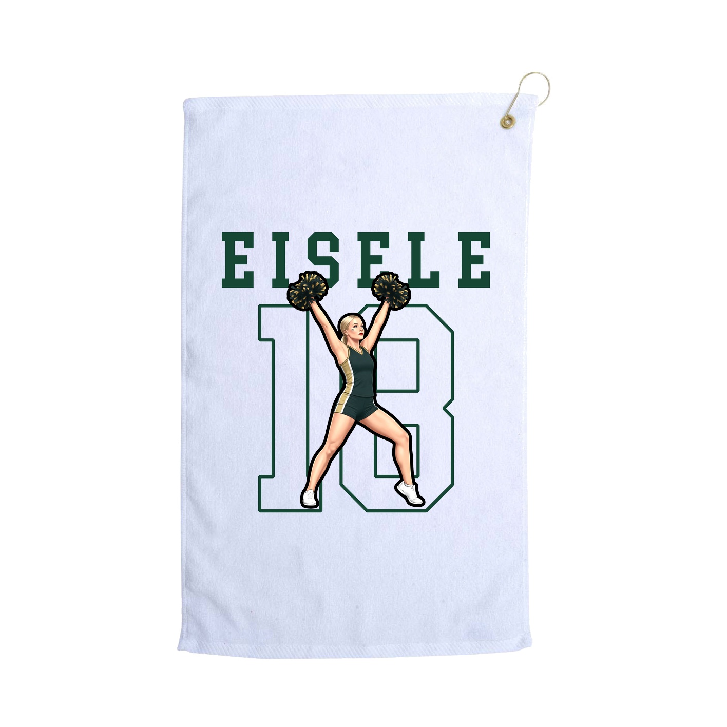 Golf Towel — Shirsey in White