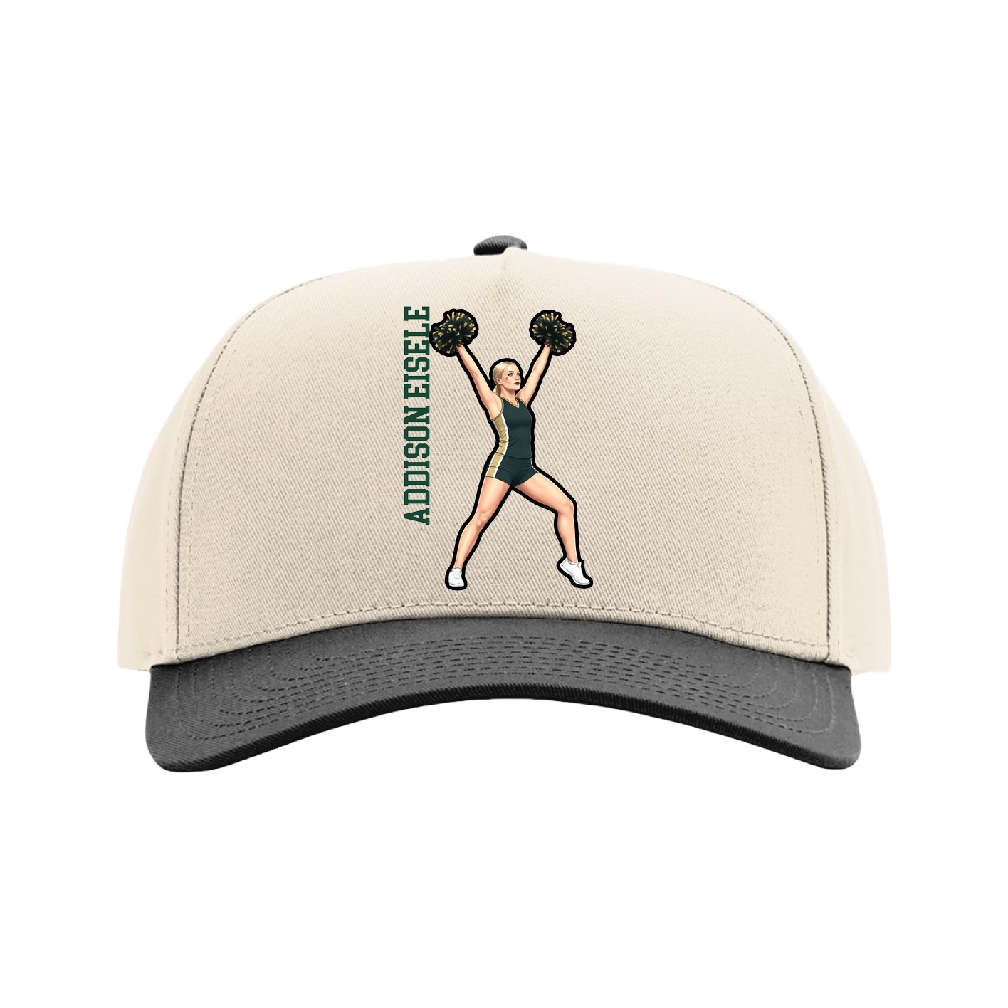Full Fabric Five-Panel Champ Cap