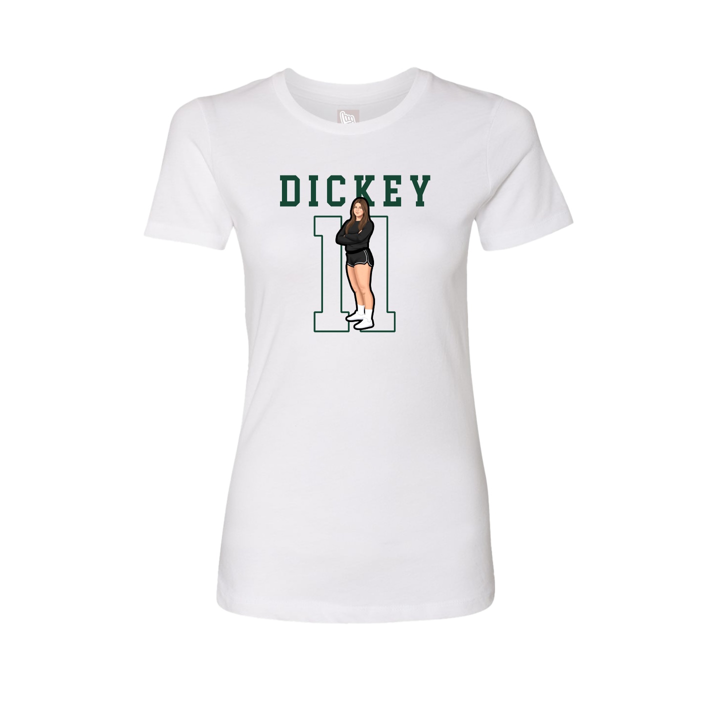 Fitted Women's Tee — Shirsey in White