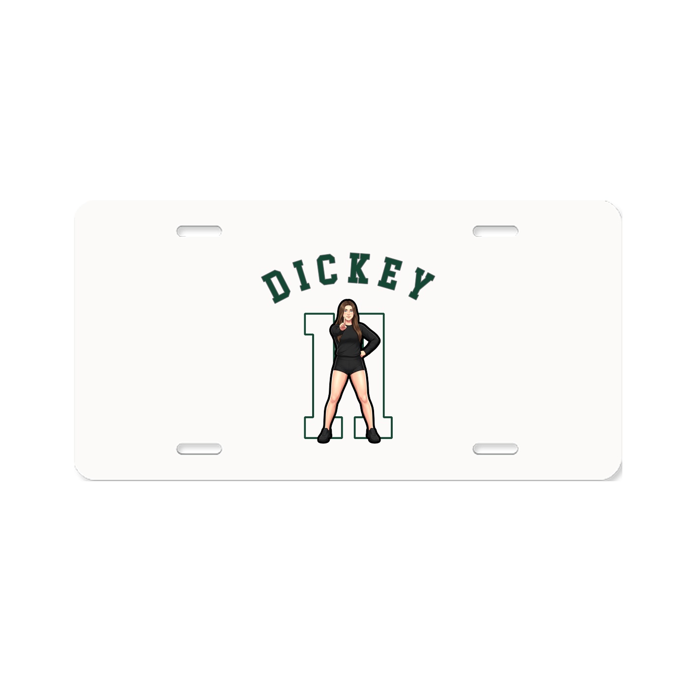 License Plate — Shirsey Arch in Classic