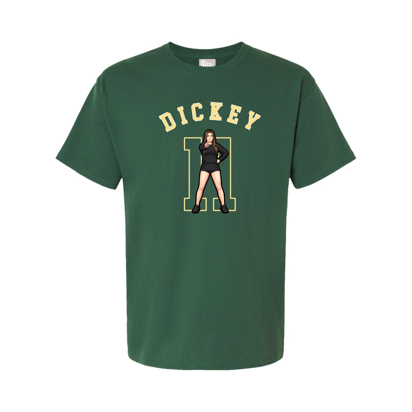 Youth Tee — Shirsey Arch in Green