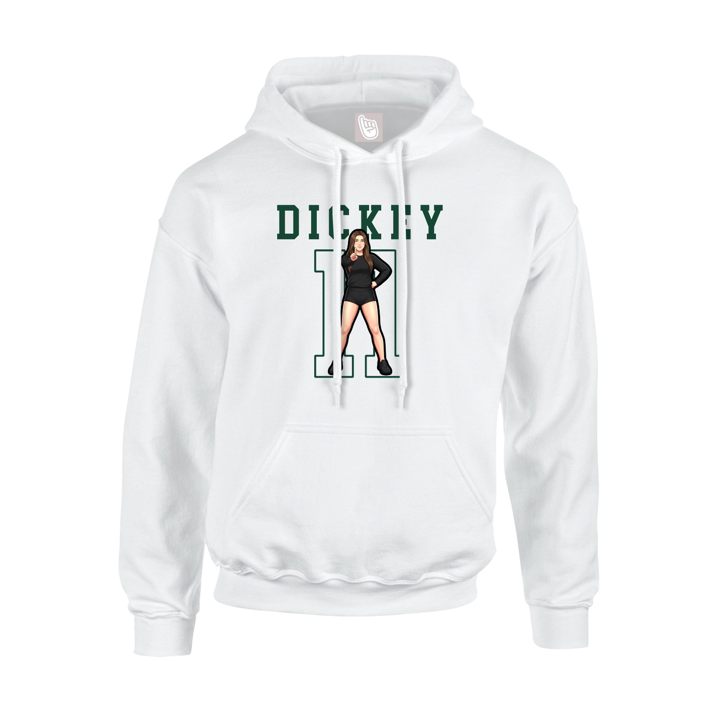 Youth Hoodie — Shirsey in White