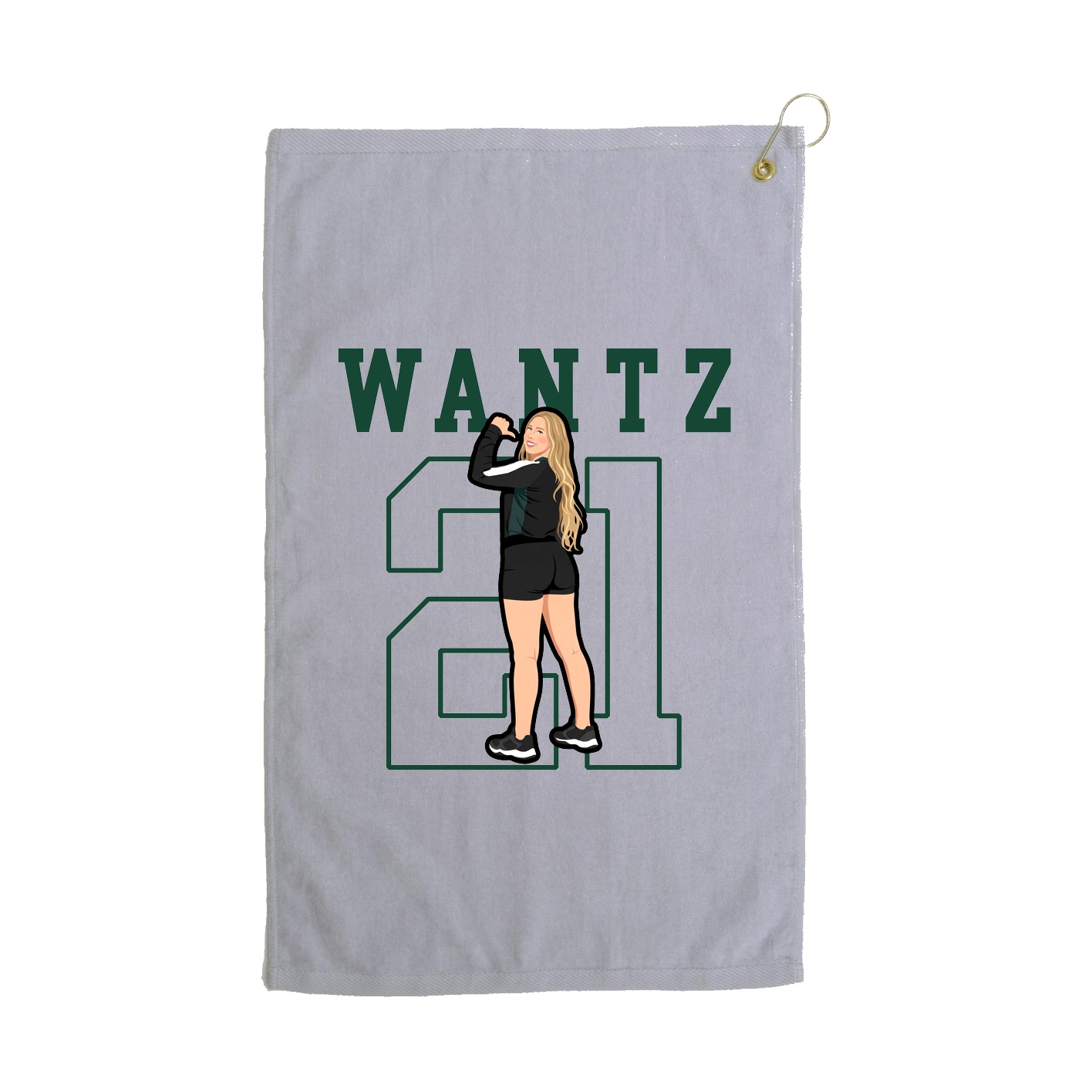 Golf Towel — Shirsey in Grey