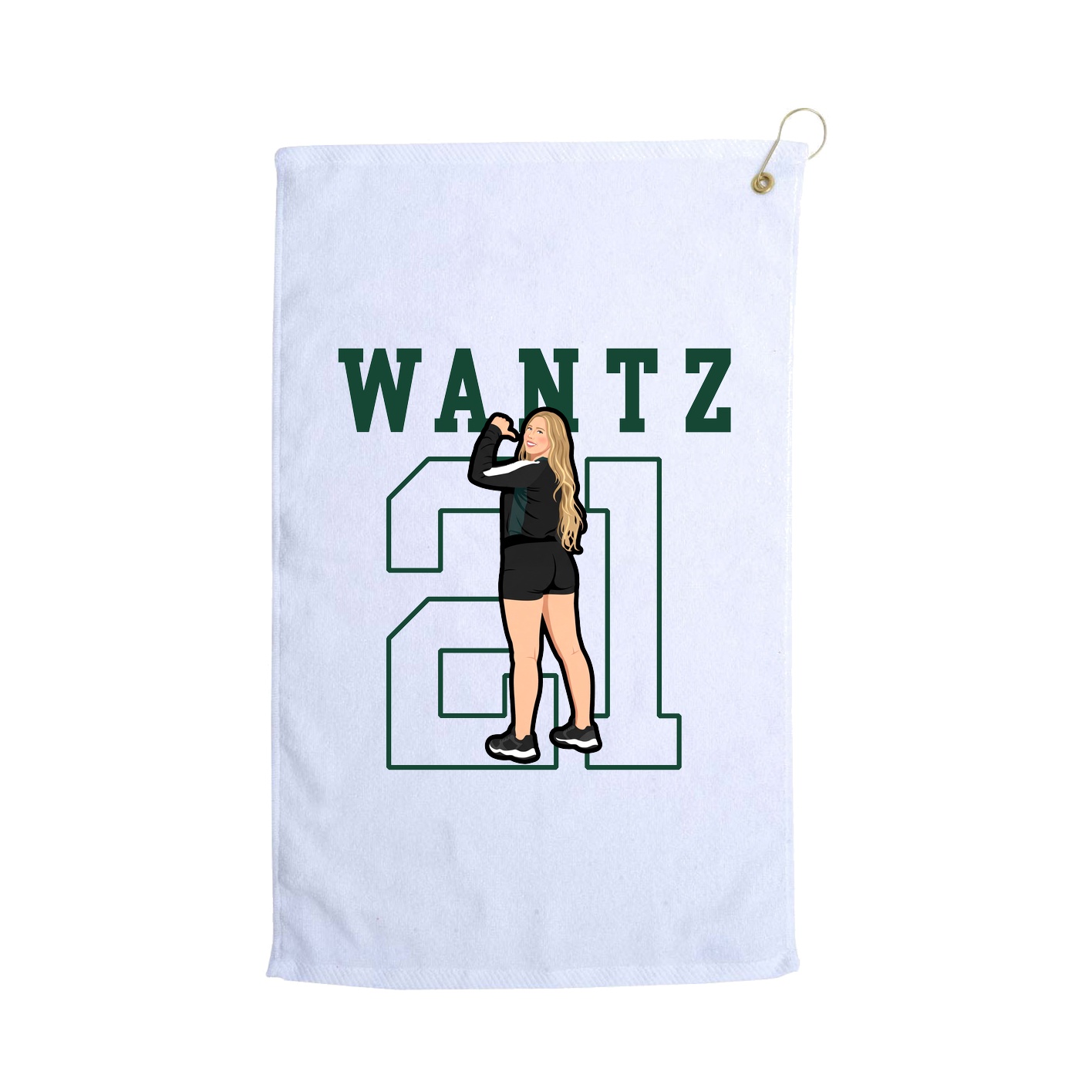 Terry Velour Golf Towel