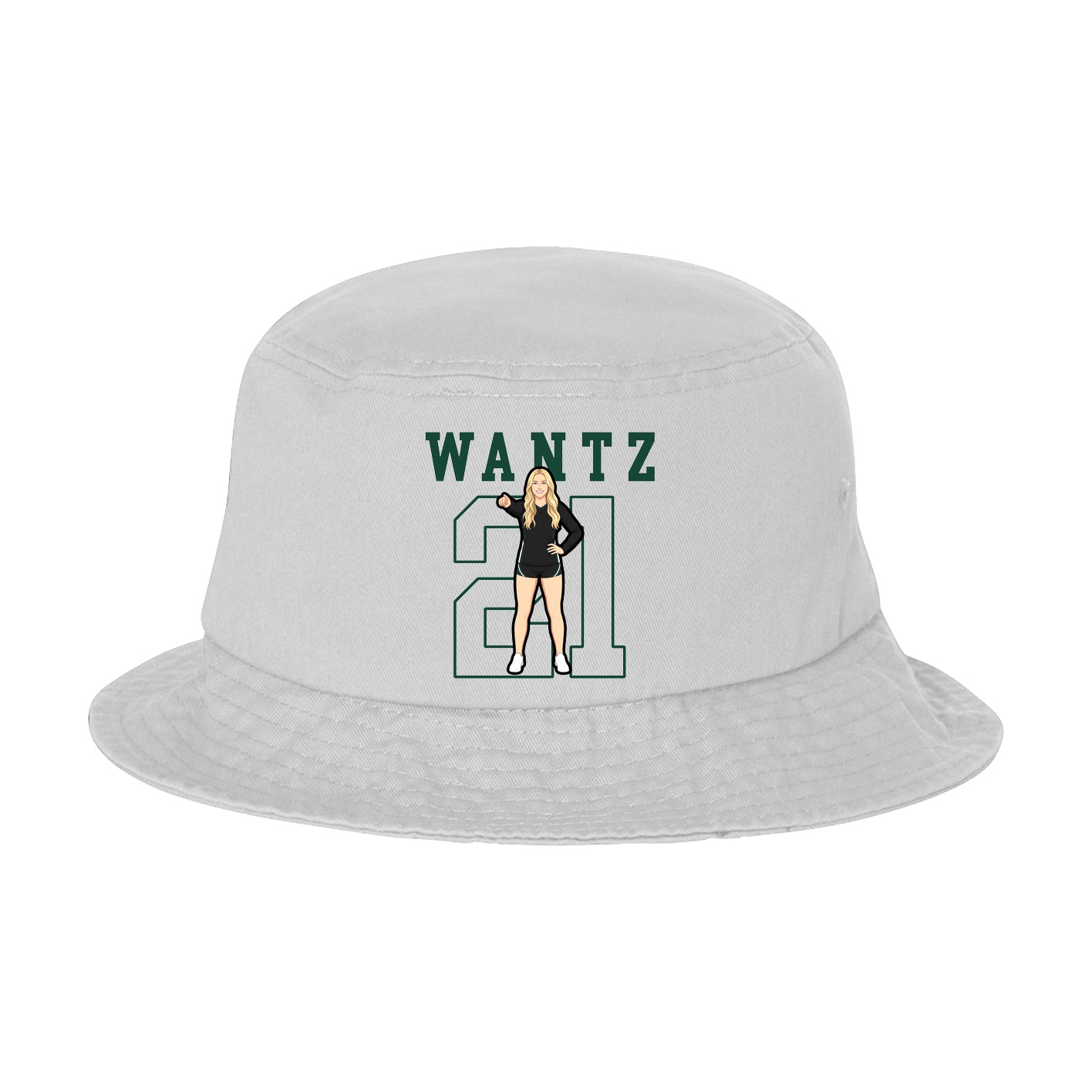 Bucket Cap — Shirsey in White