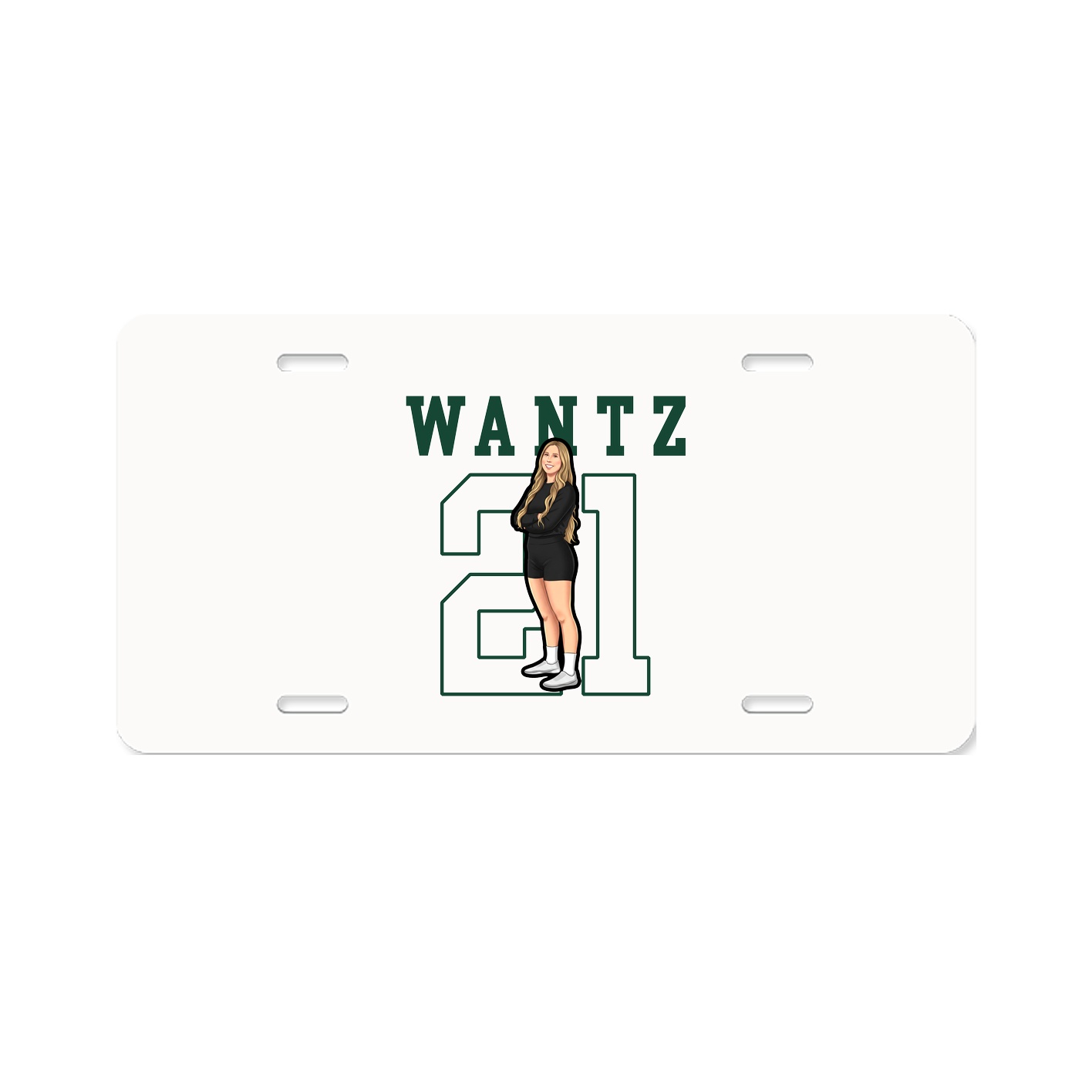 Aluminum License Plate
