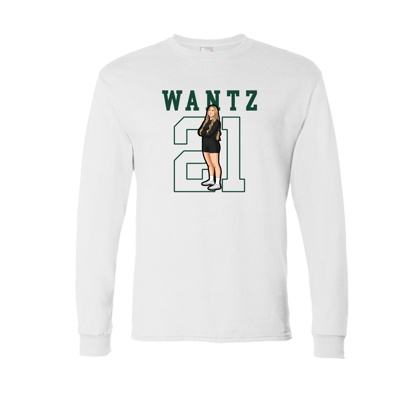 Long Sleeve Tee — Shirsey in White