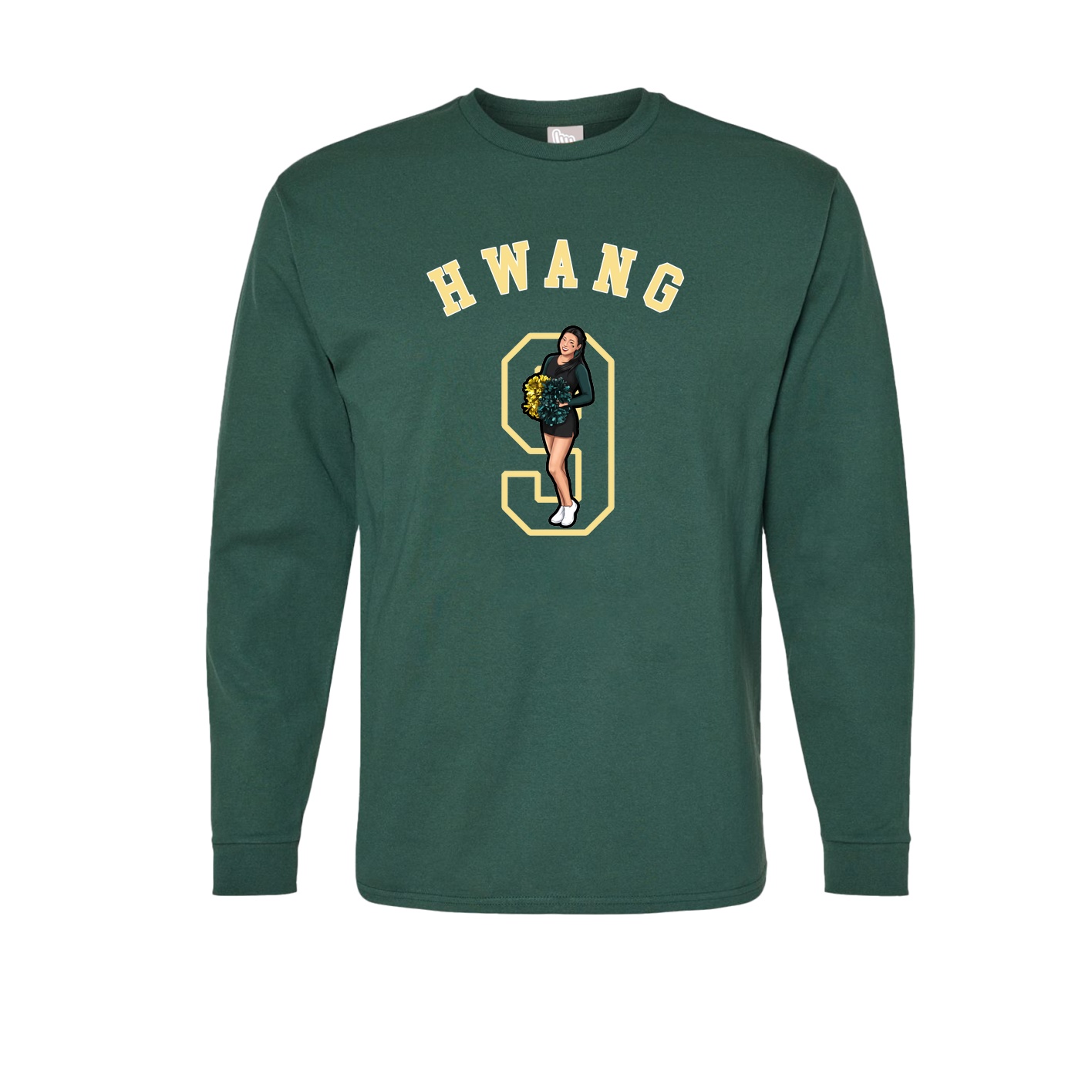 Long Sleeve Tee — Shirsey Arch in Green
