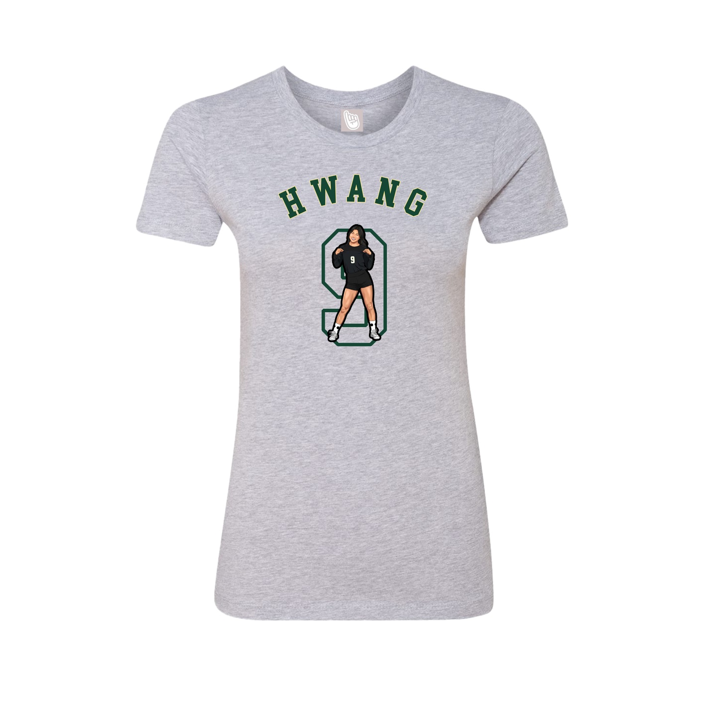 Womens Tee — Shirsey Arch in Grey