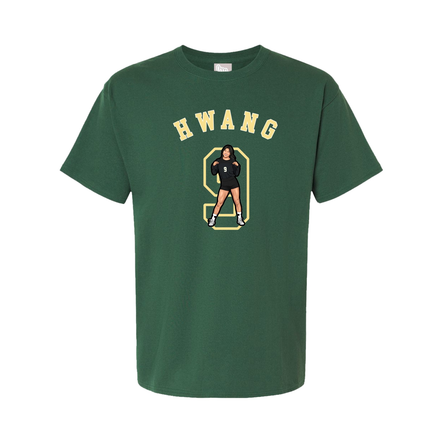 Youth Tee — Shirsey Arch in Green