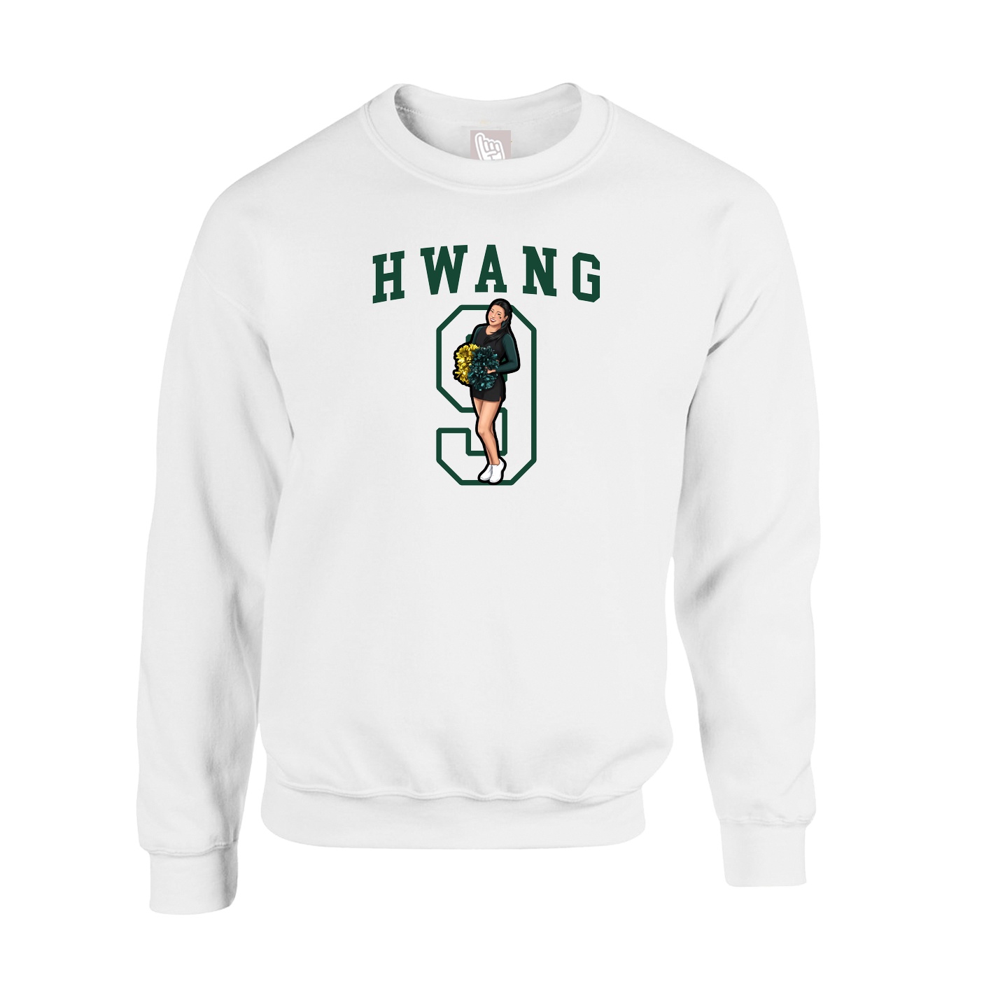 Fleece Crew — Shirsey in White