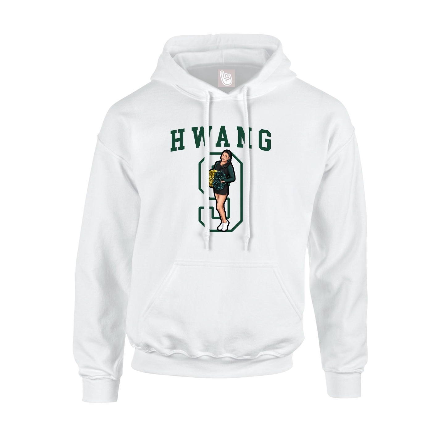Youth Hoodie — Shirsey in White