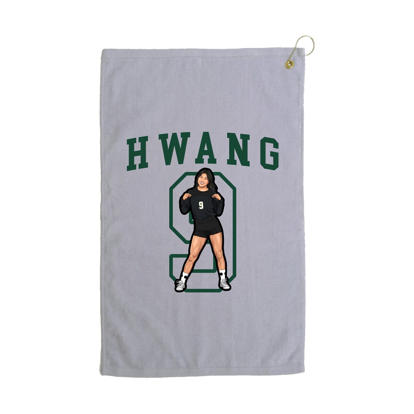 Golf Towel — Shirsey in Grey
