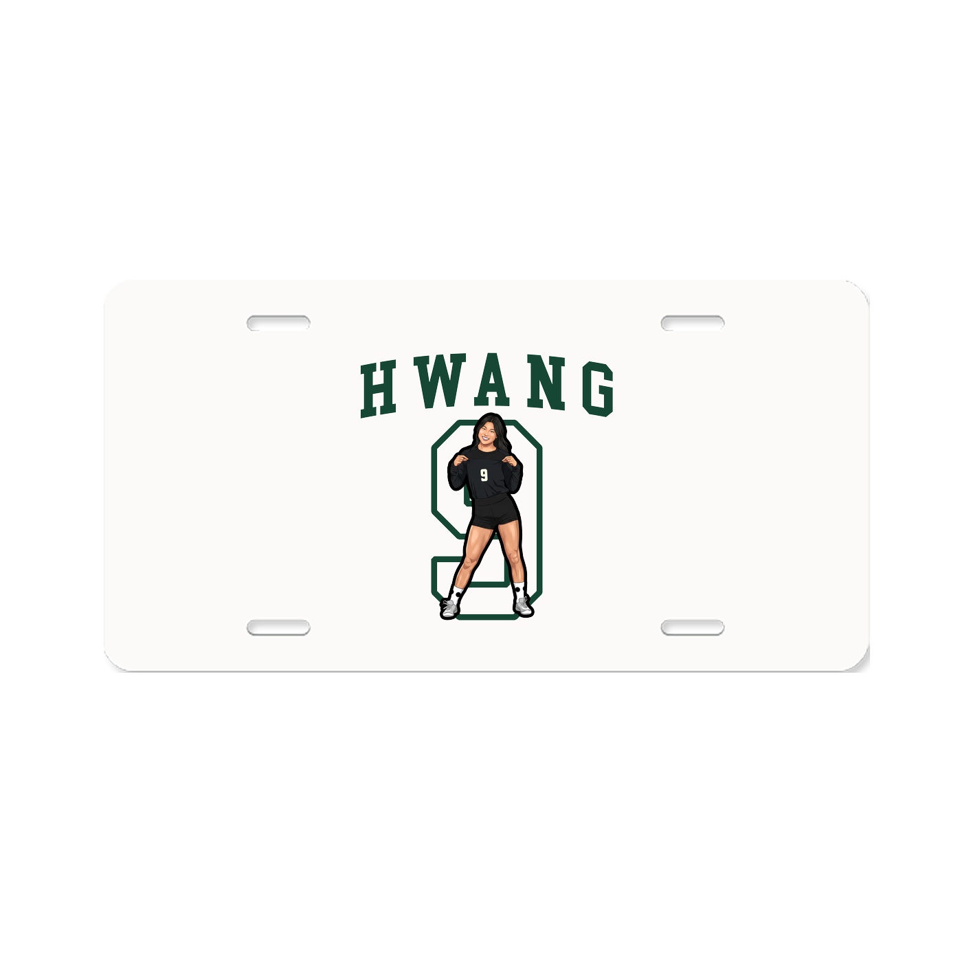 License Plate — Shirsey in Classic