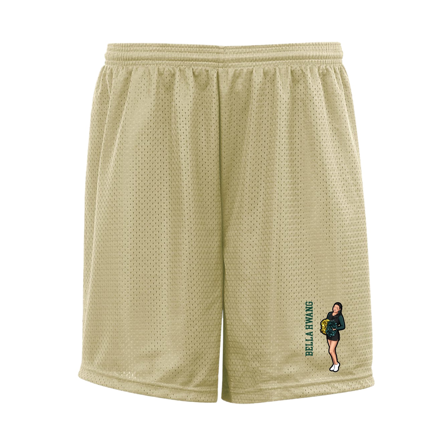 Shorts — Name Vertical in Vegas Gold