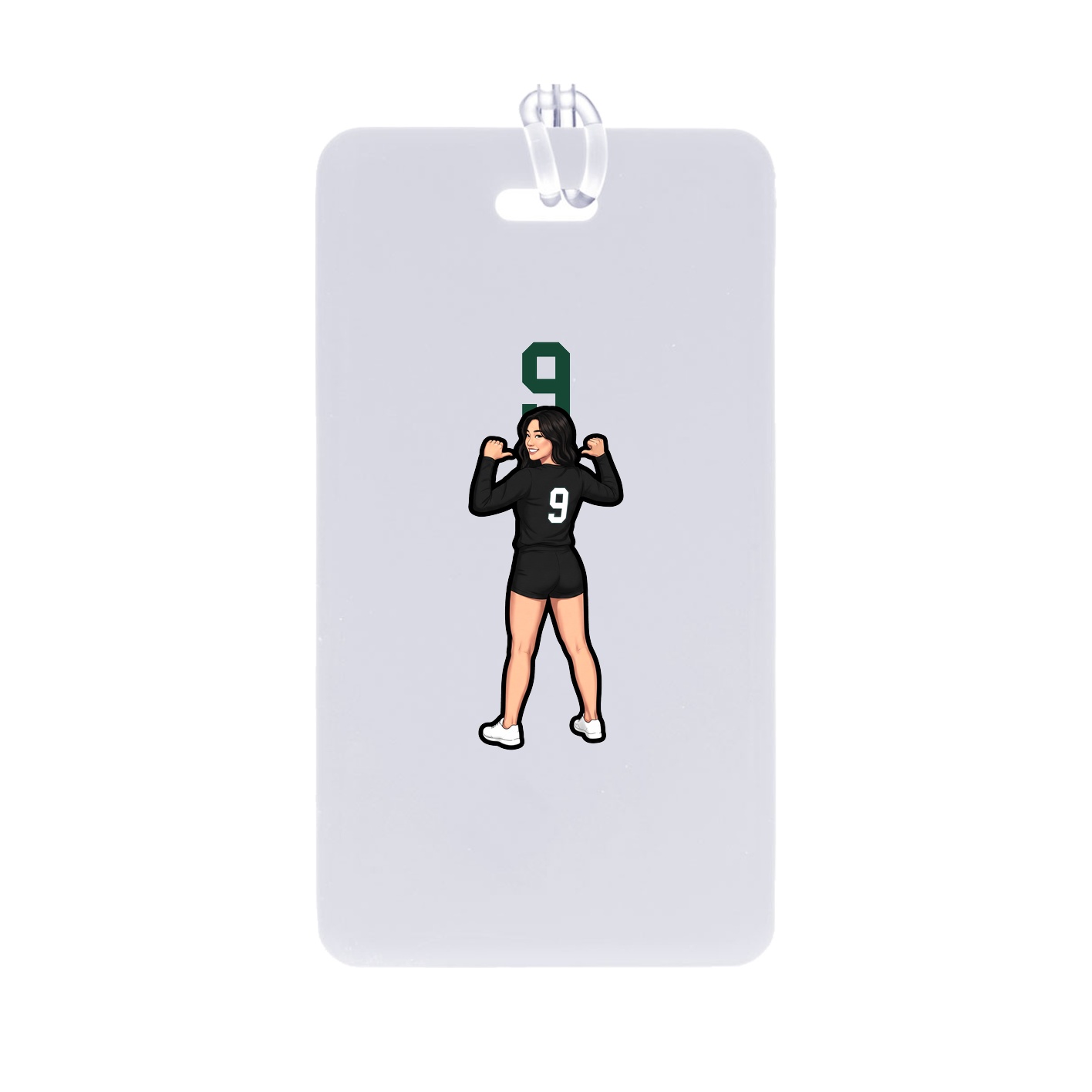 Bag Tag — Number Top in Classic