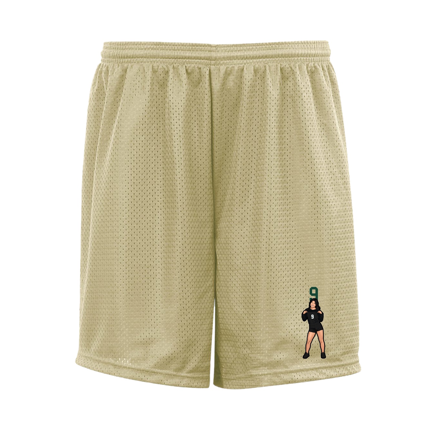 Shorts — Number Top in Vegas Gold