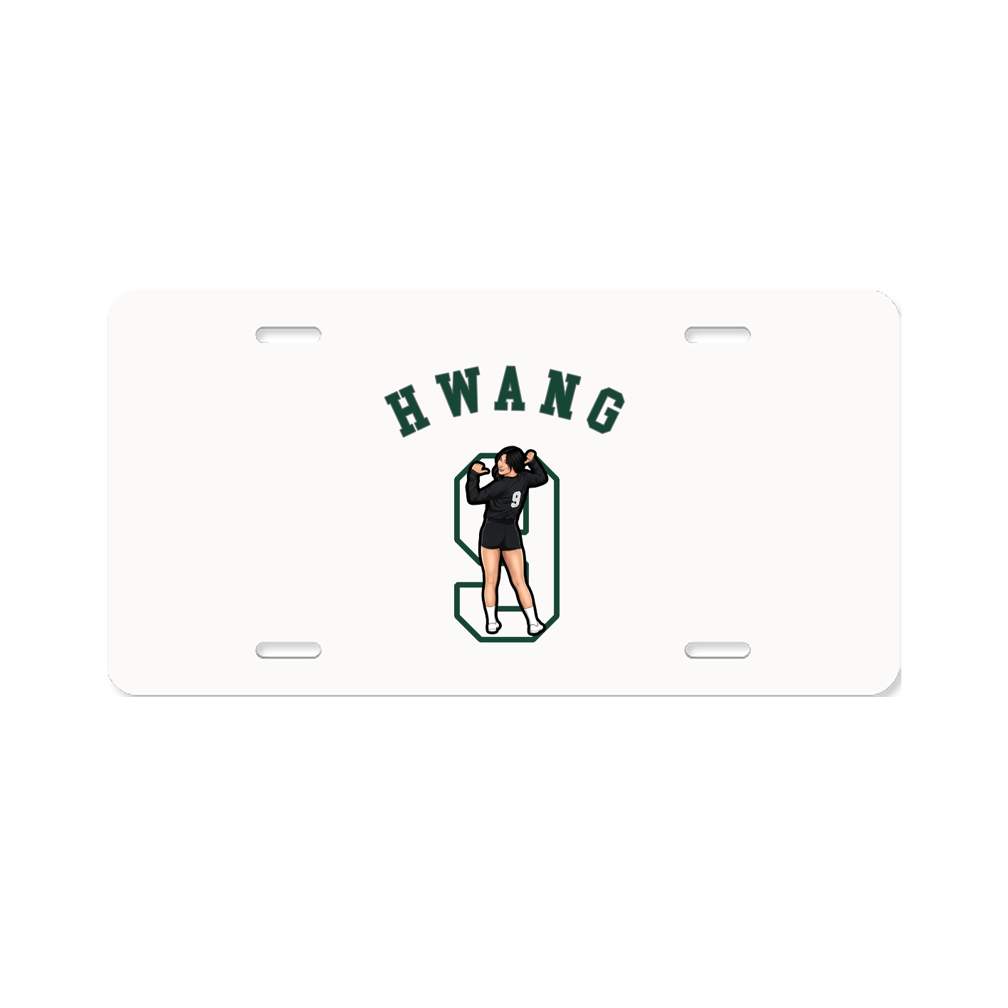 License Plate — Shirsey Arch in Classic
