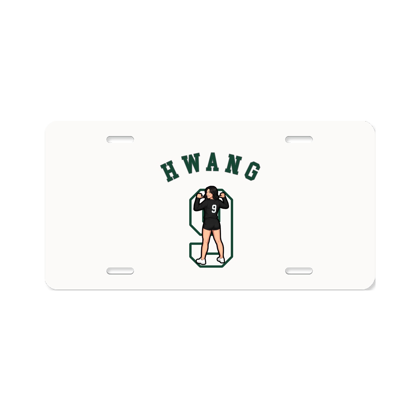 License Plate — Shirsey Arch in Classic