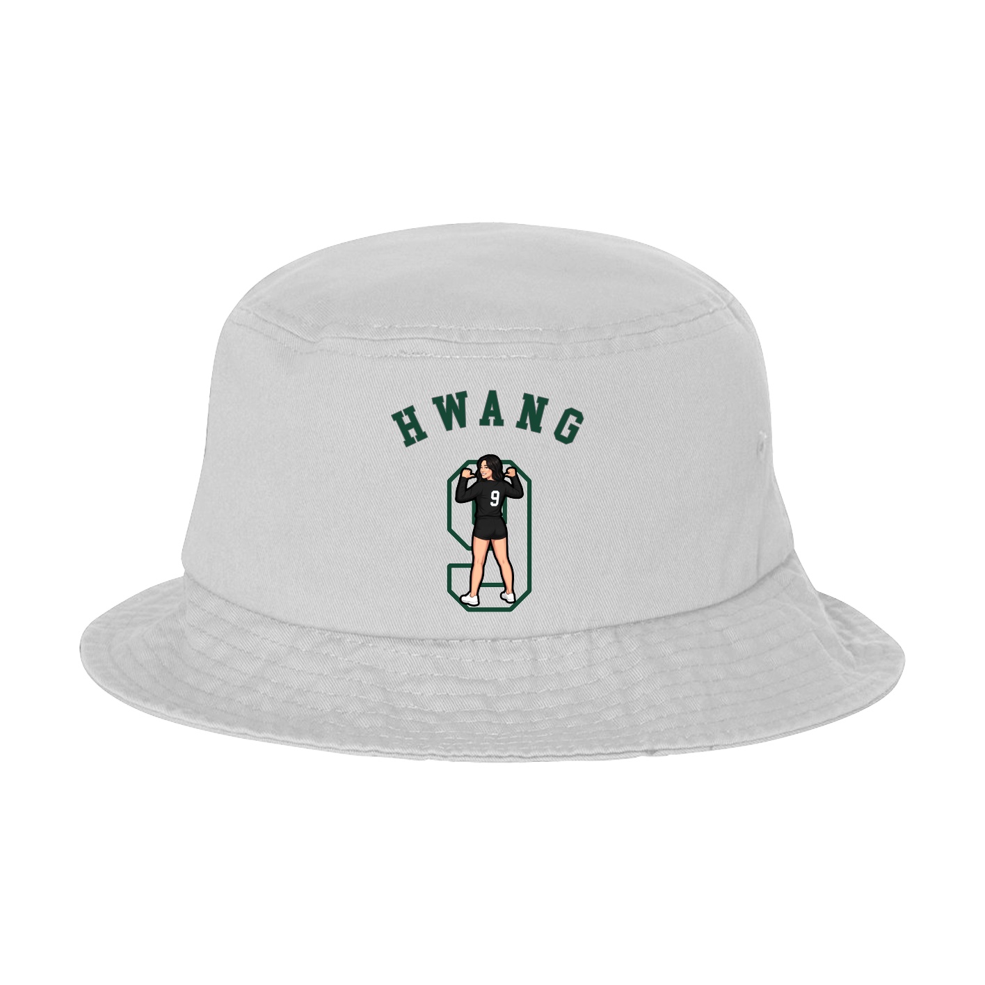 Bucket Cap — Shirsey Arch in White