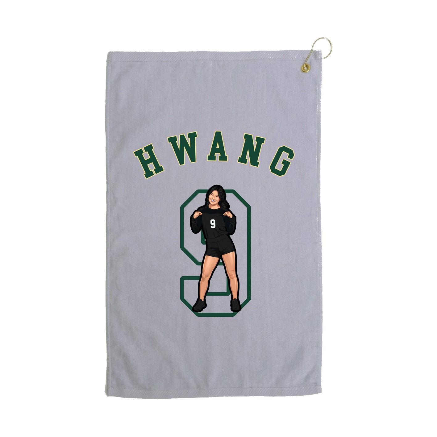 Terry Velour Golf Towel