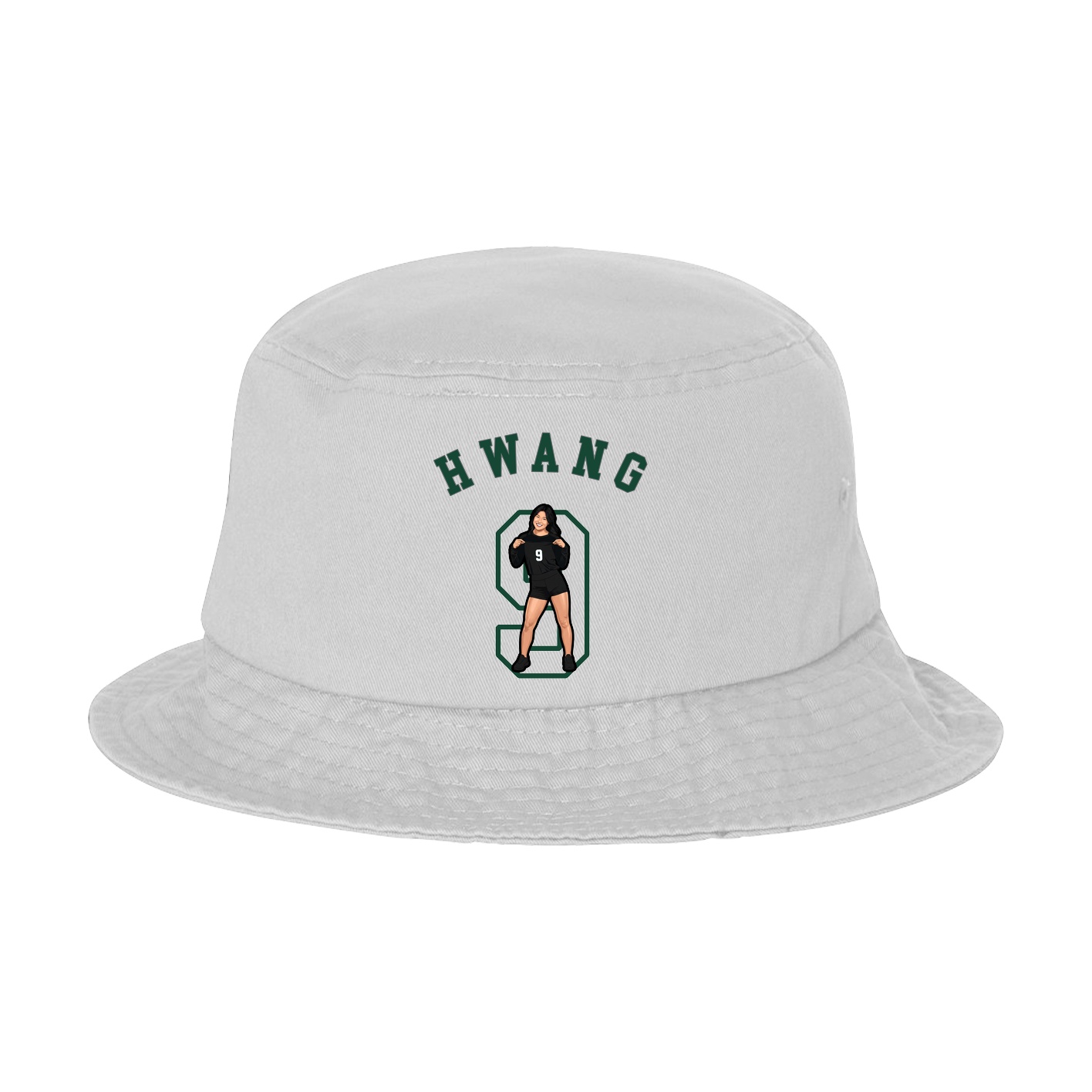 Bucket Cap — Shirsey Arch in White