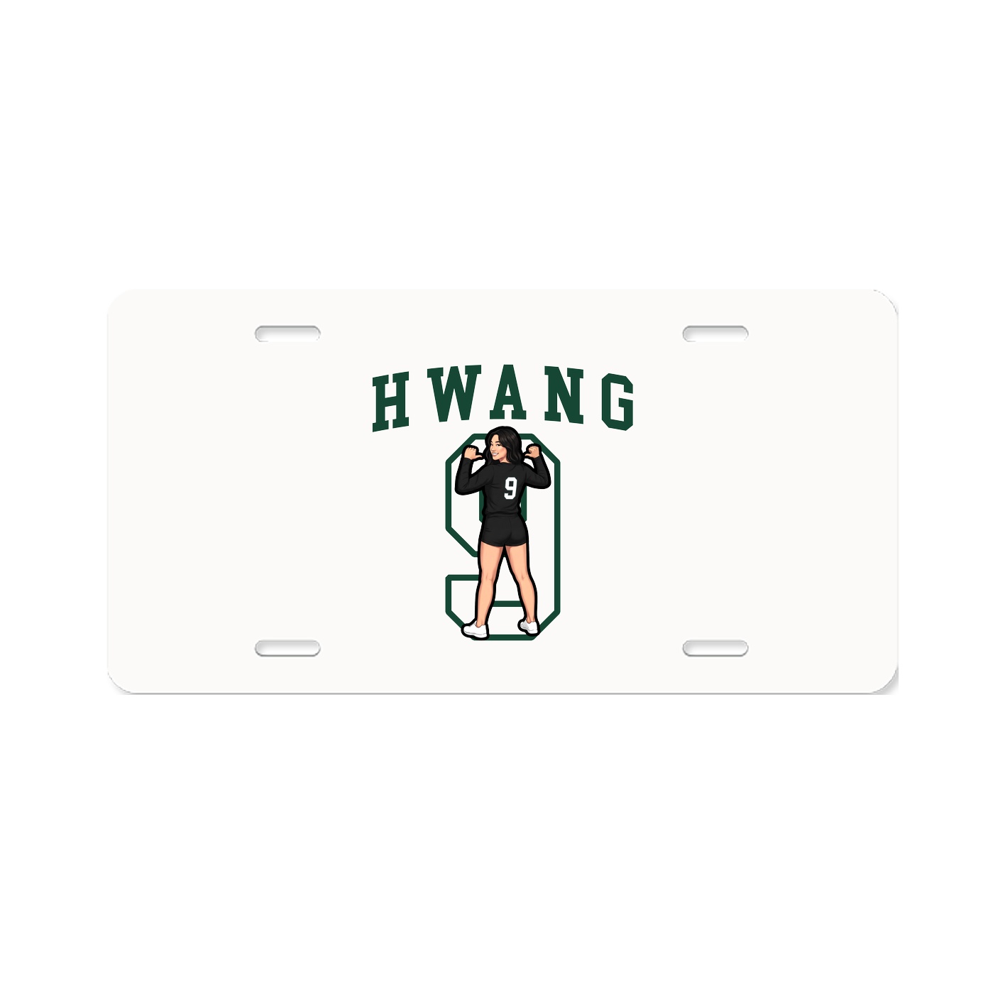 Aluminum License Plate